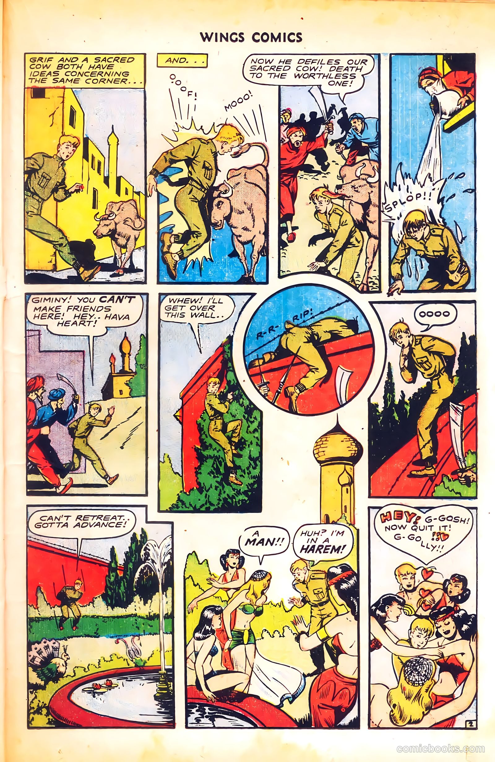 Wings Comics #66 (1946) — page 29 of 52