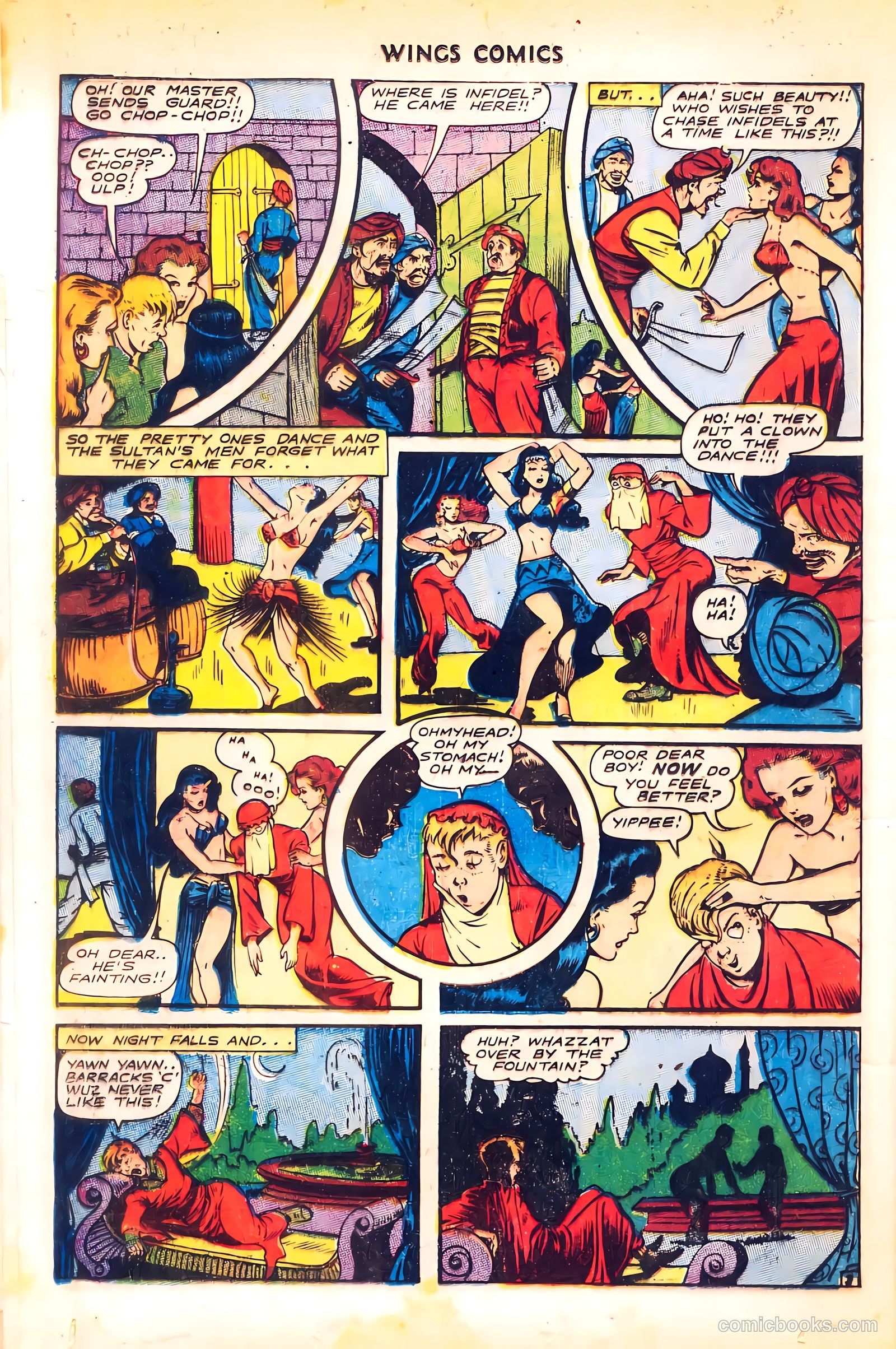 Wings Comics #66 (1946) — page 30 of 52