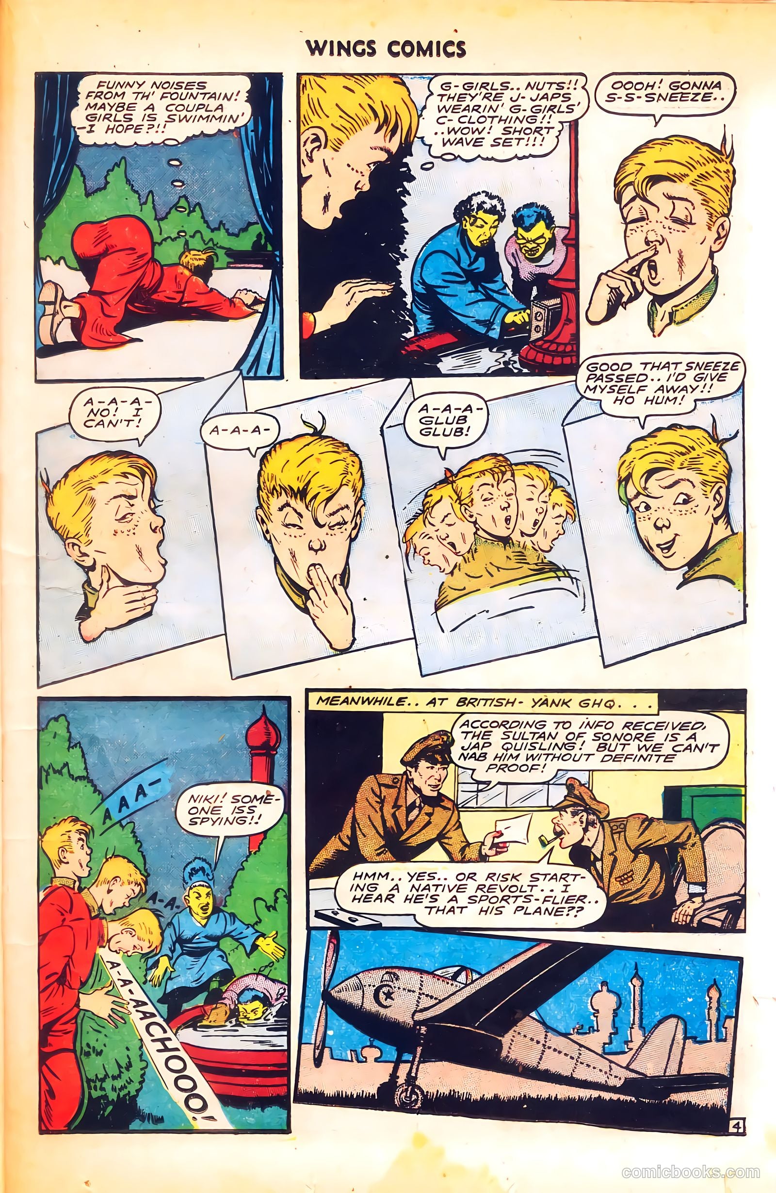 Wings Comics #66 (1946) — page 31 of 52
