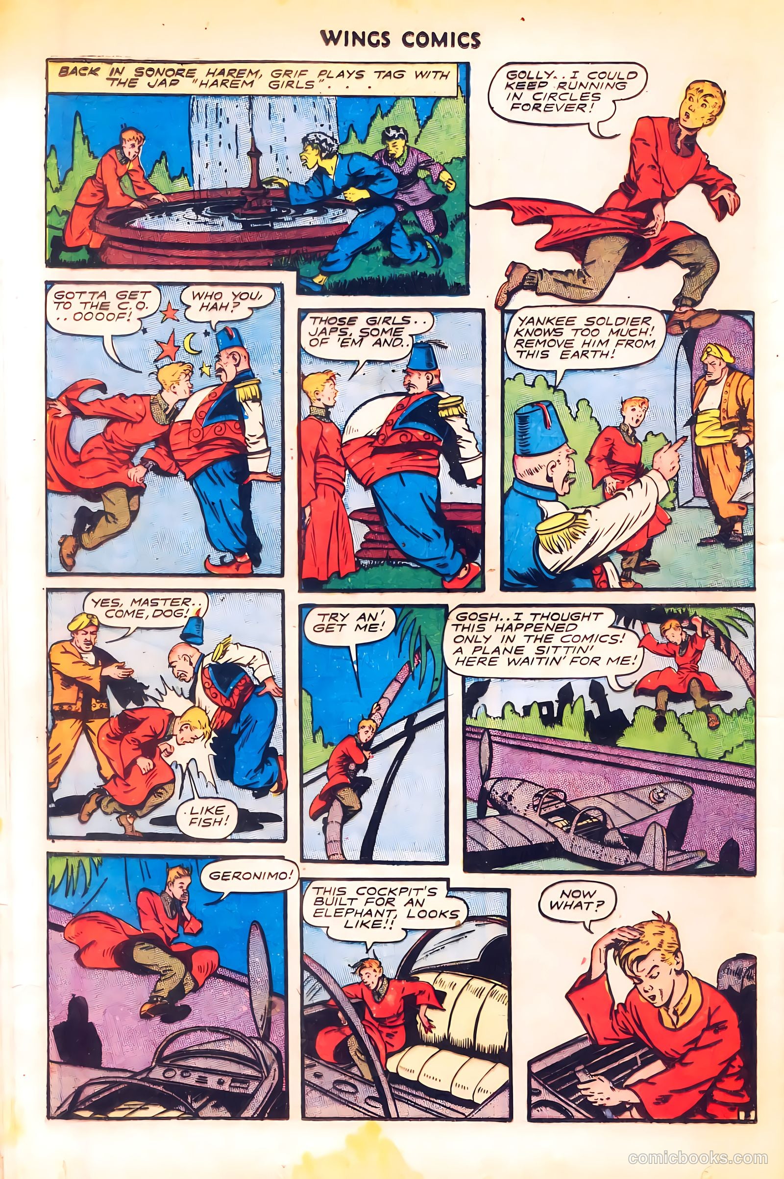 Wings Comics #66 (1946) — page 32 of 52