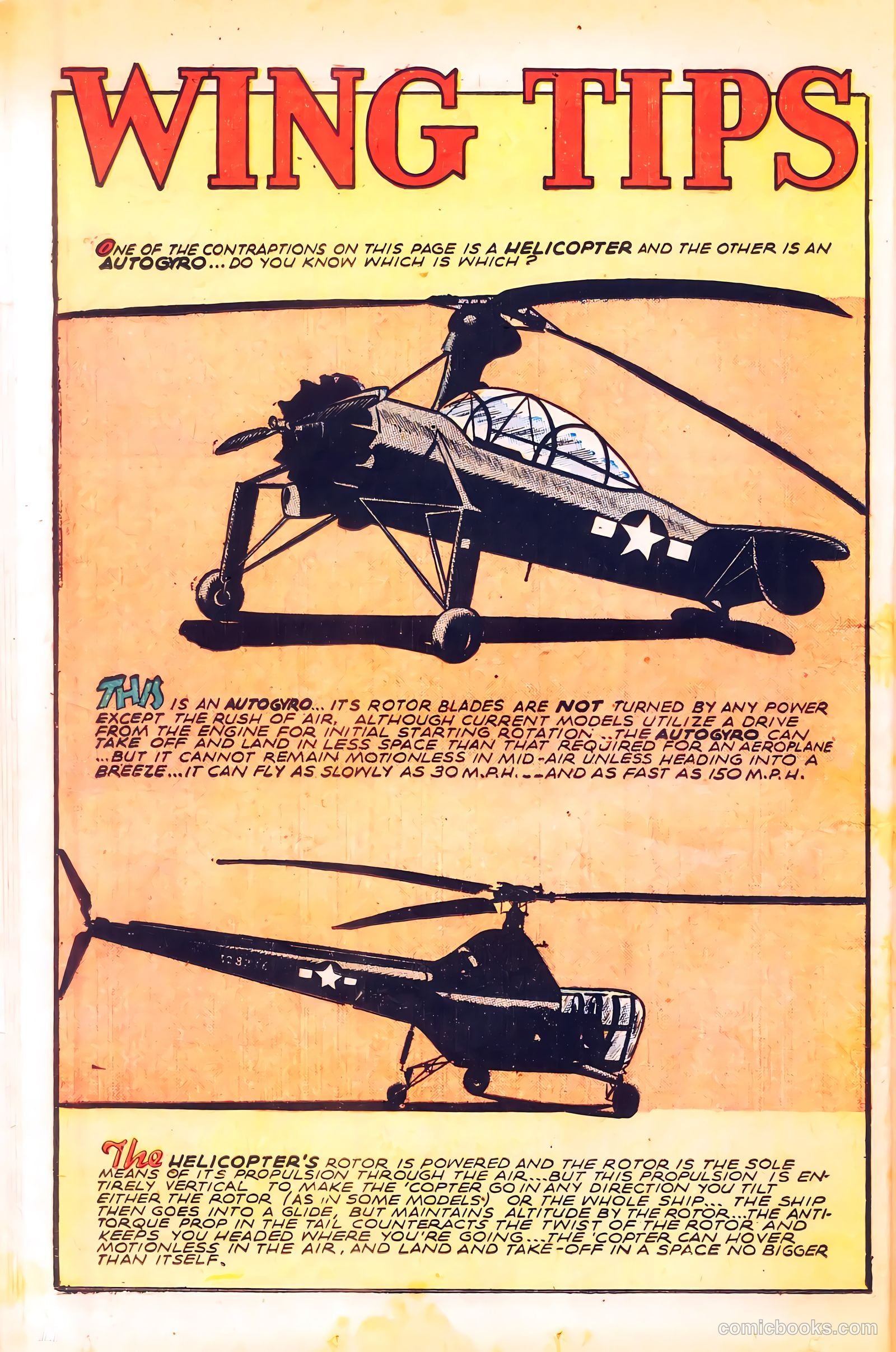 Wings Comics #66 (1946) — page 36 of 52
