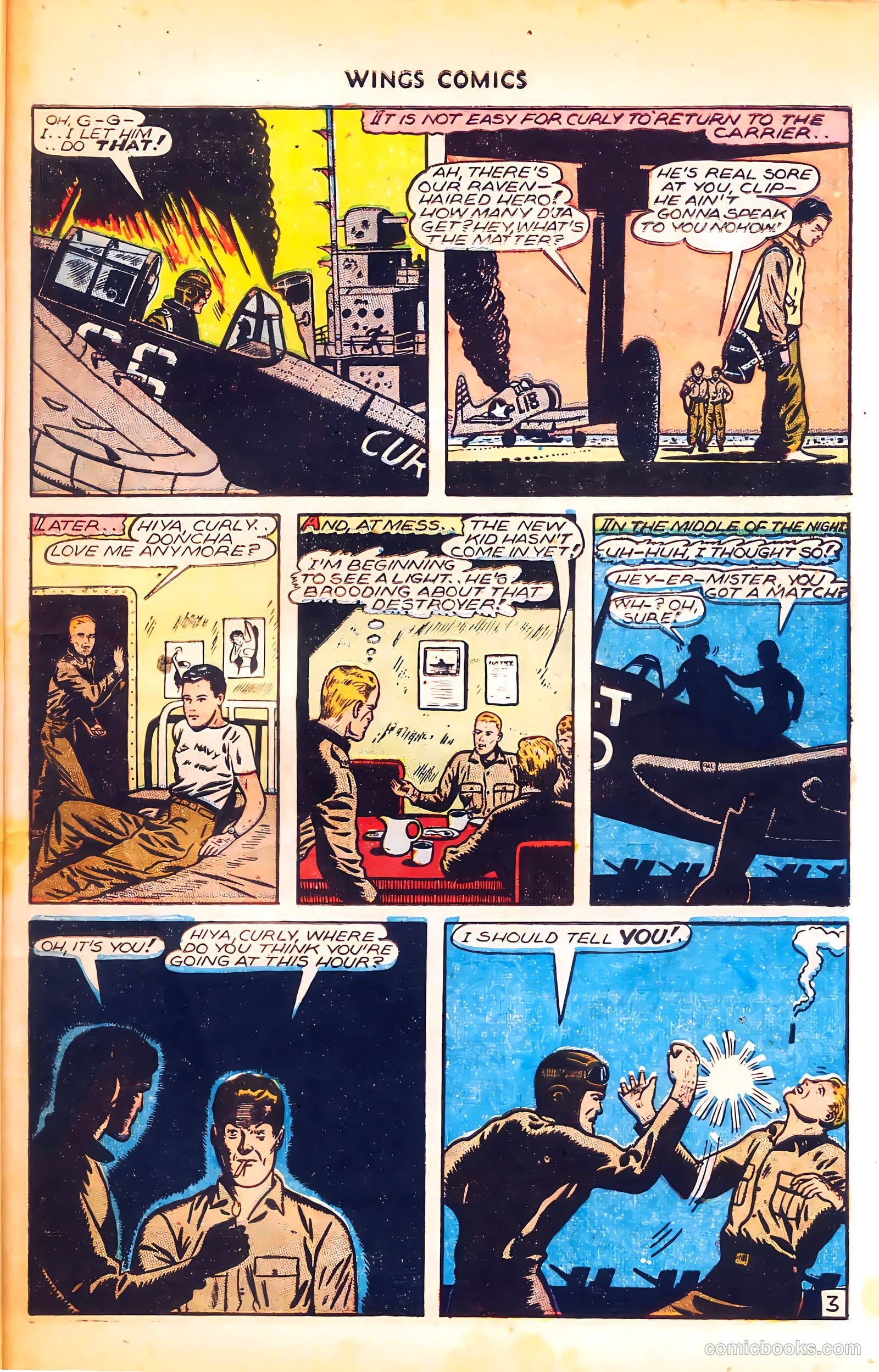 Wings Comics #66 (1946) — page 39 of 52