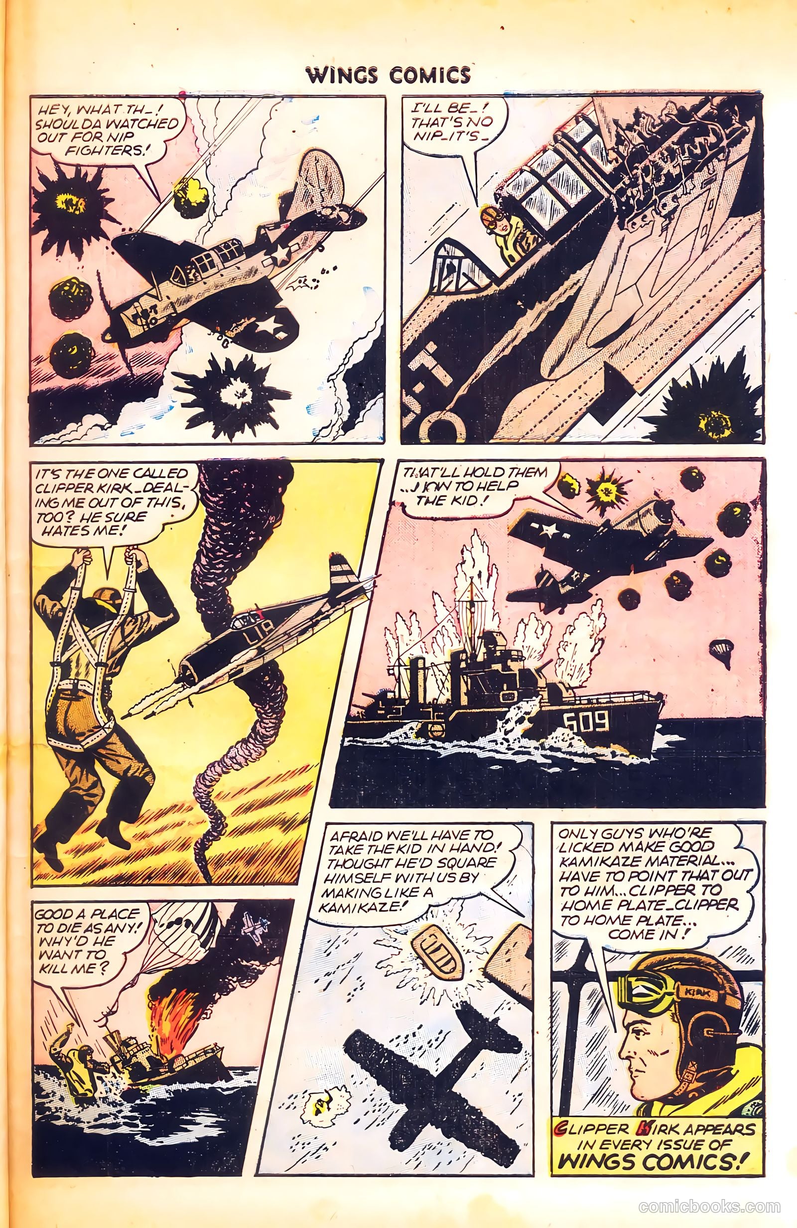 Wings Comics #66 (1946) — page 41 of 52