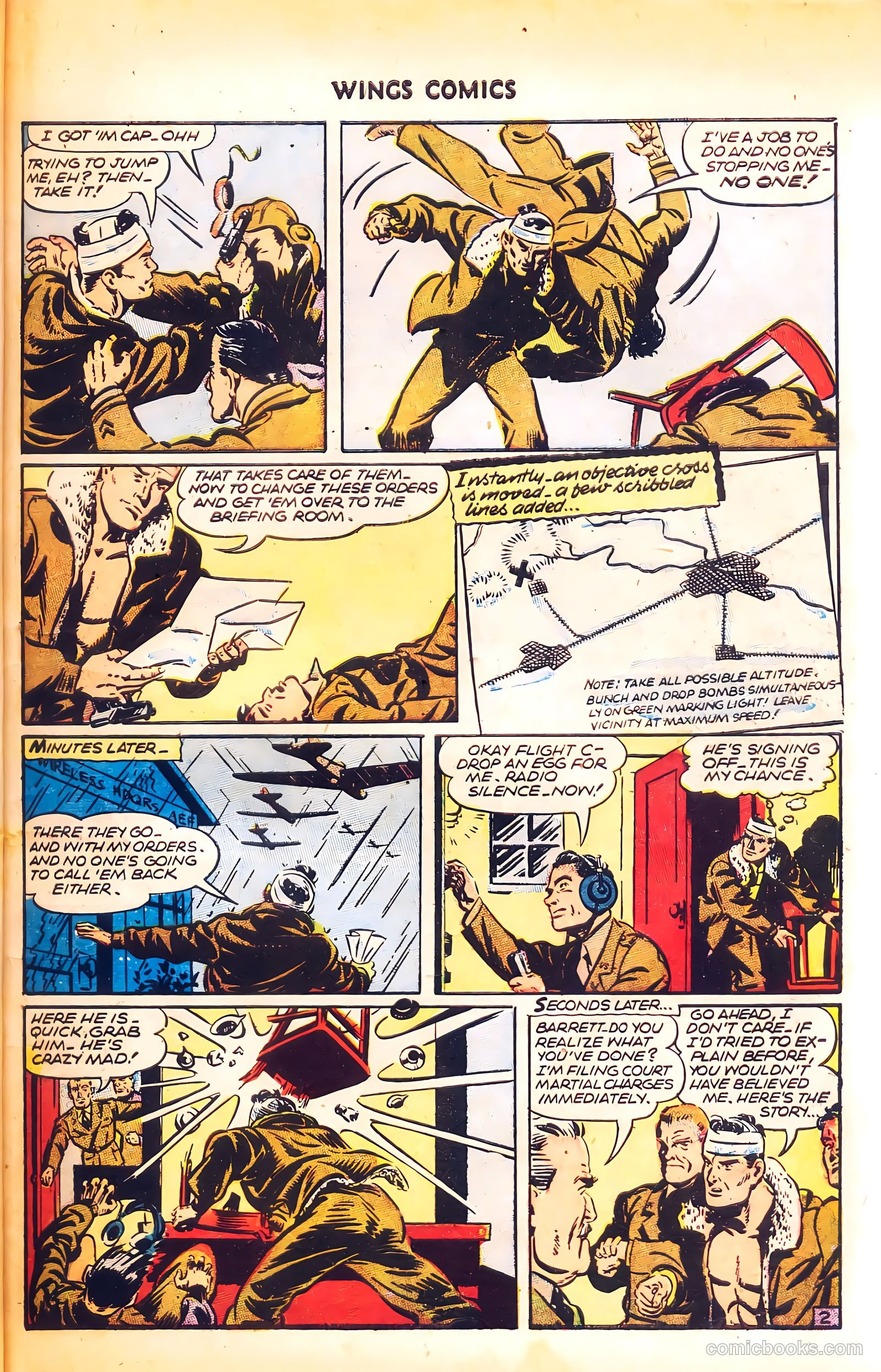 Wings Comics #66 (1946) — page 43 of 52