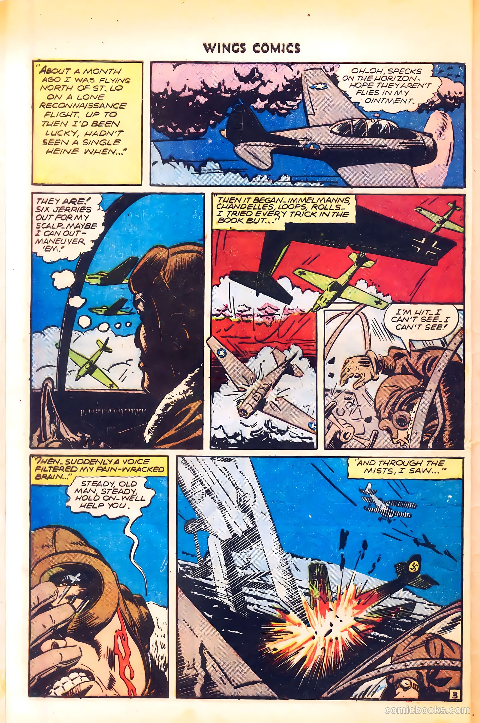 Wings Comics #66 (1946) — page 44 of 52