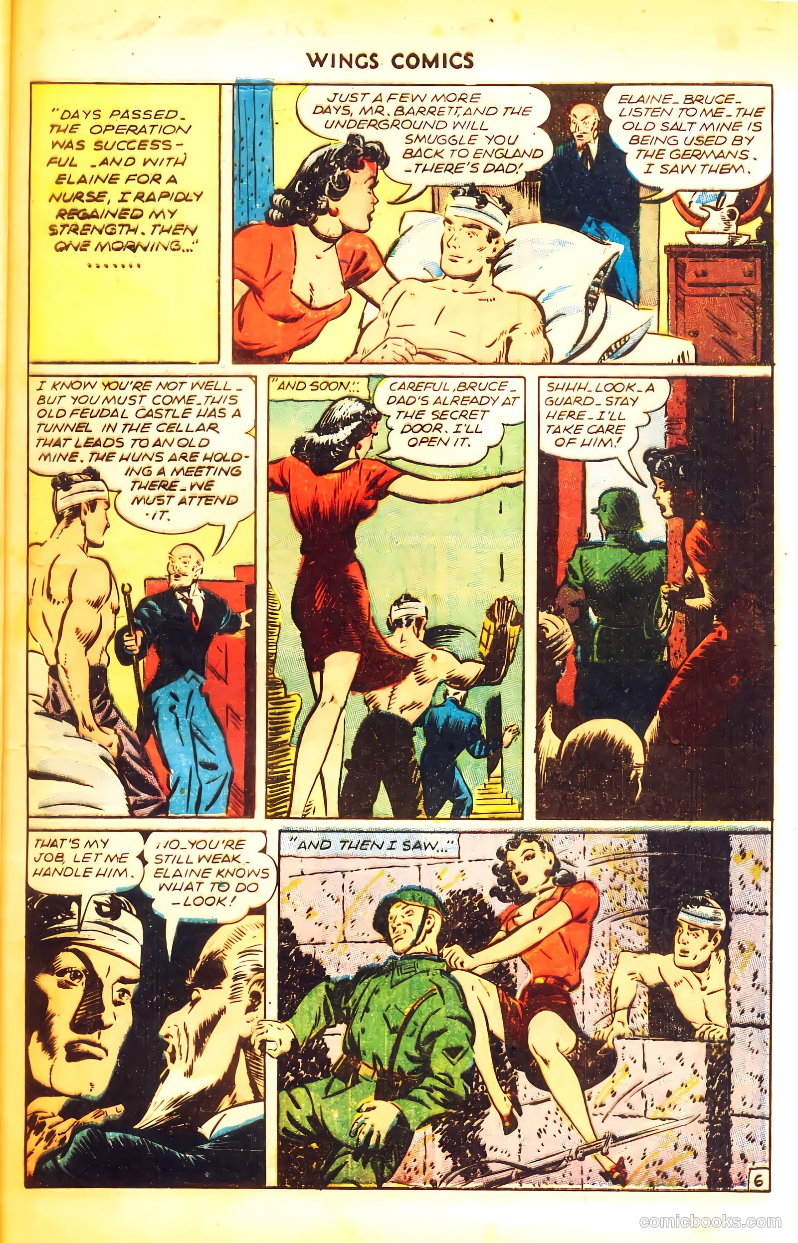 Wings Comics #66 (1946) — page 47 of 52