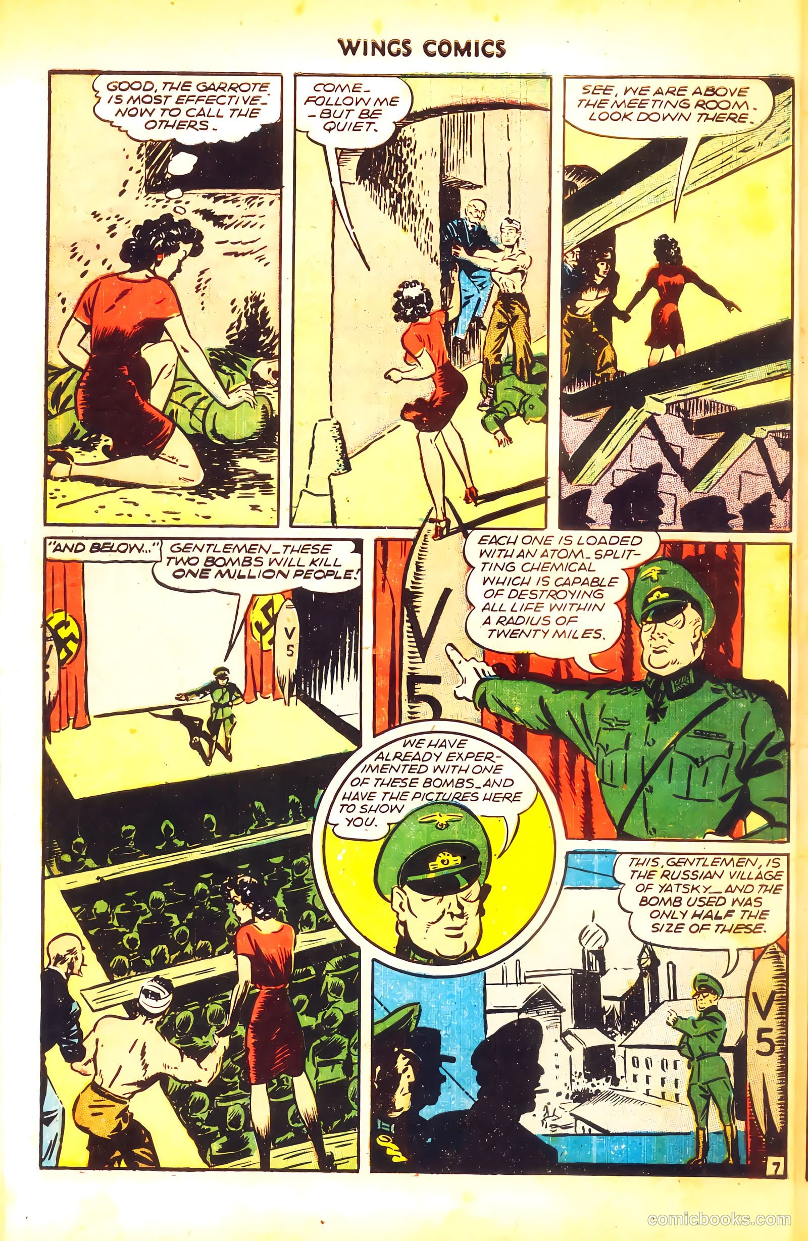 Wings Comics #66 (1946) — page 48 of 52