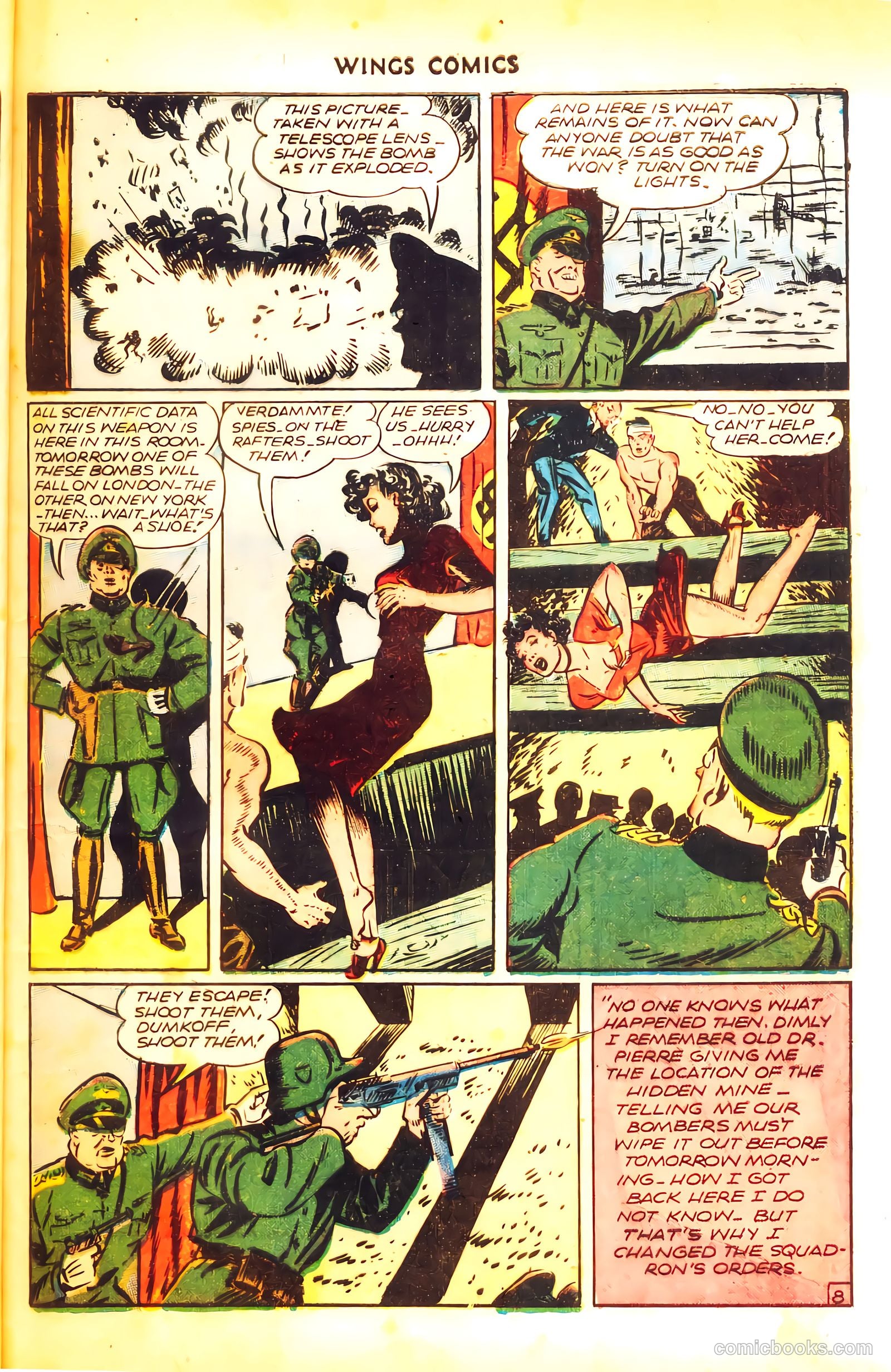 Wings Comics #66 (1946) — page 49 of 52