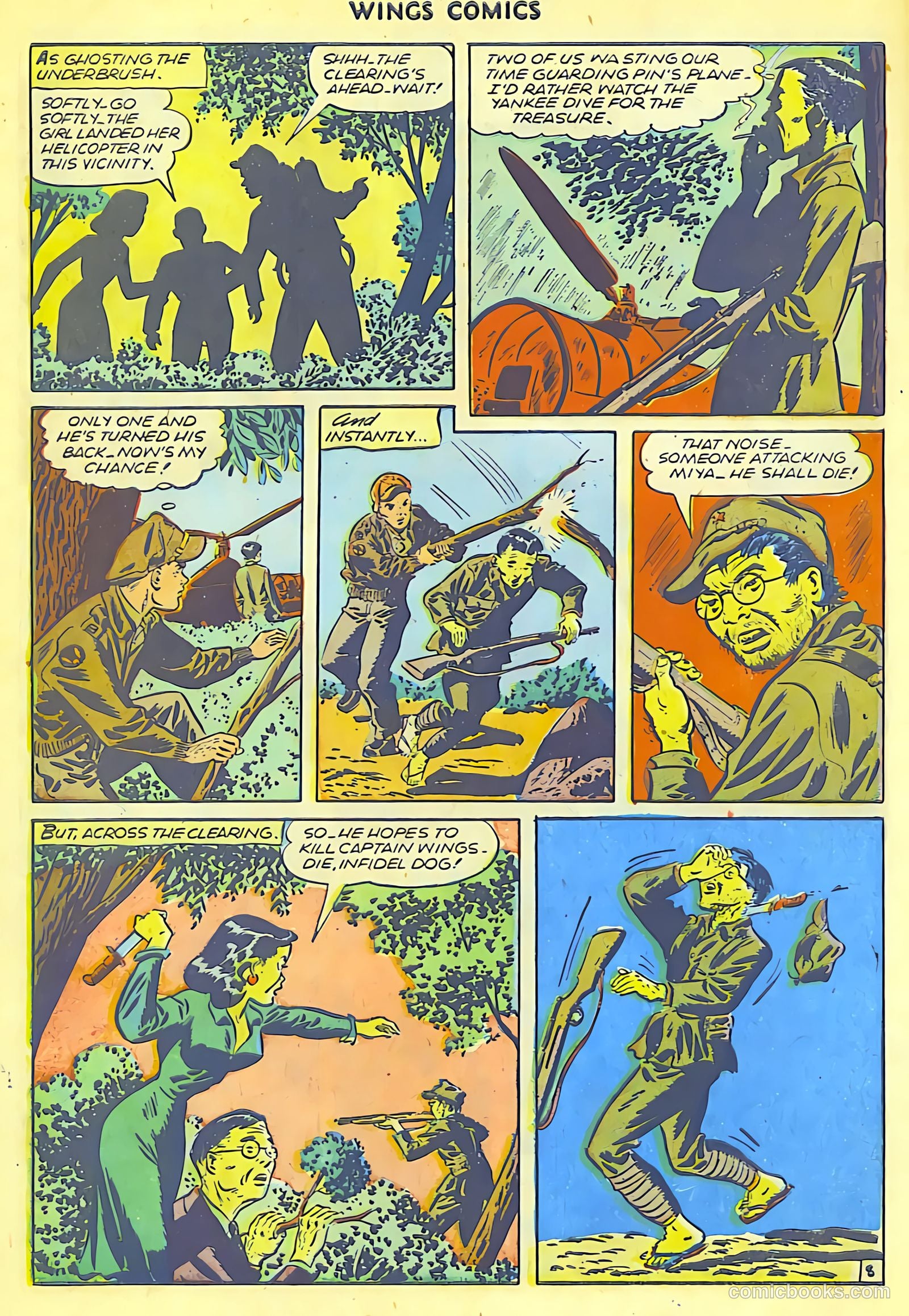 Wings Comics #67 (1946) — page 10 of 52