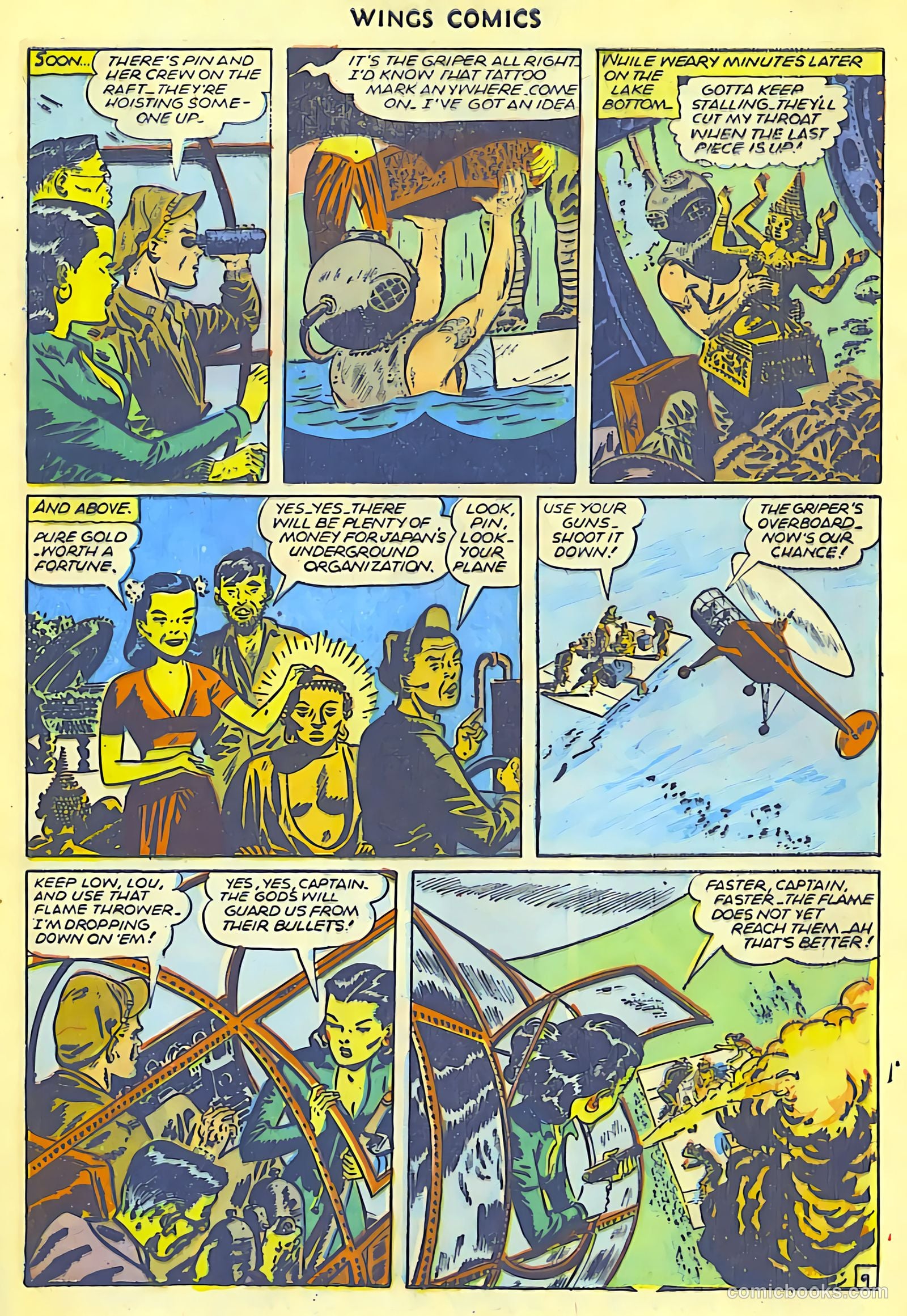 Wings Comics #67 (1946) — page 11 of 52