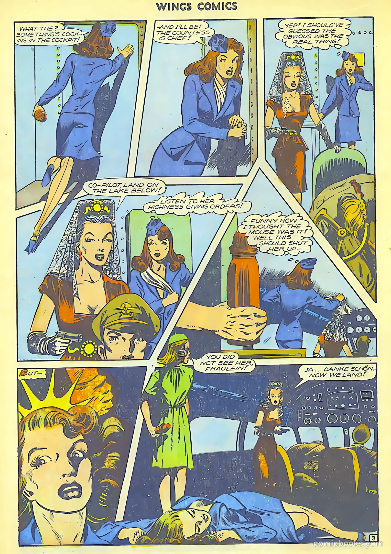 Wings Comics #67 (1946) — page 15 of 52