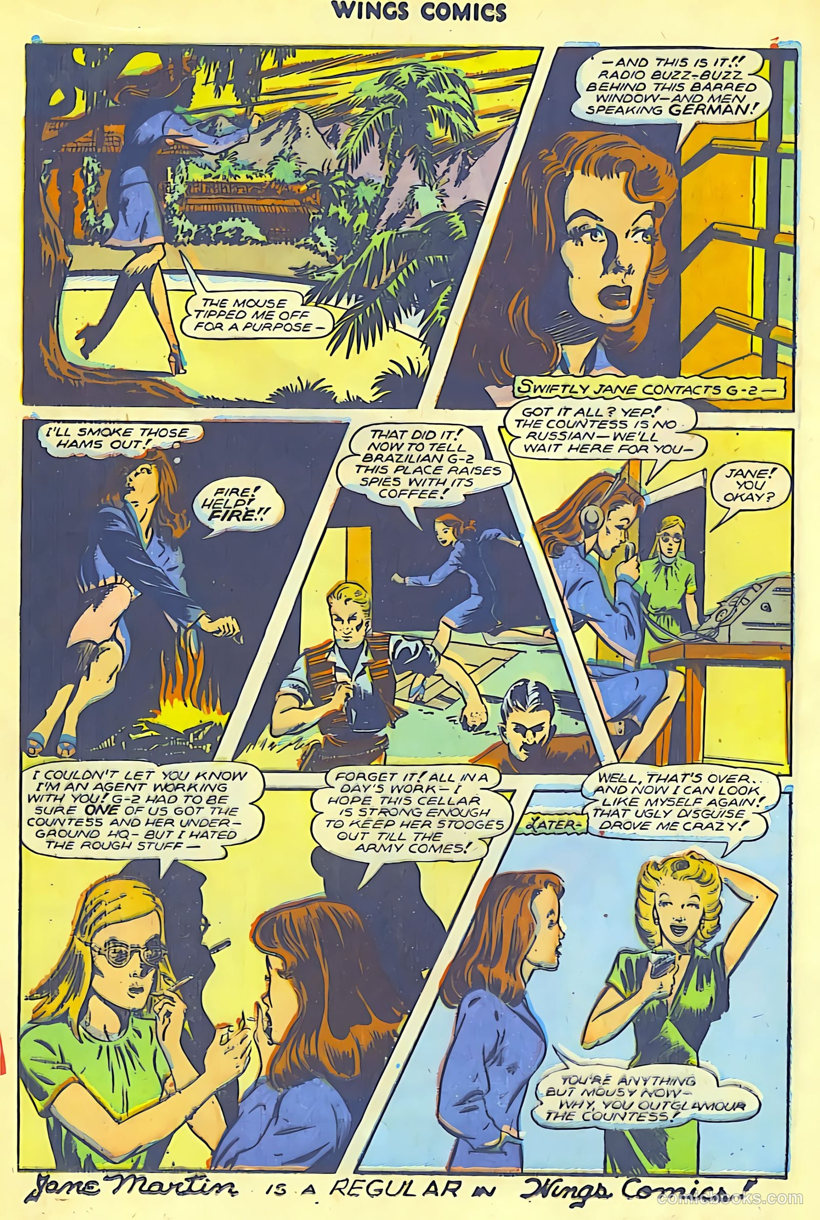 Wings Comics #67 (1946) — page 18 of 52