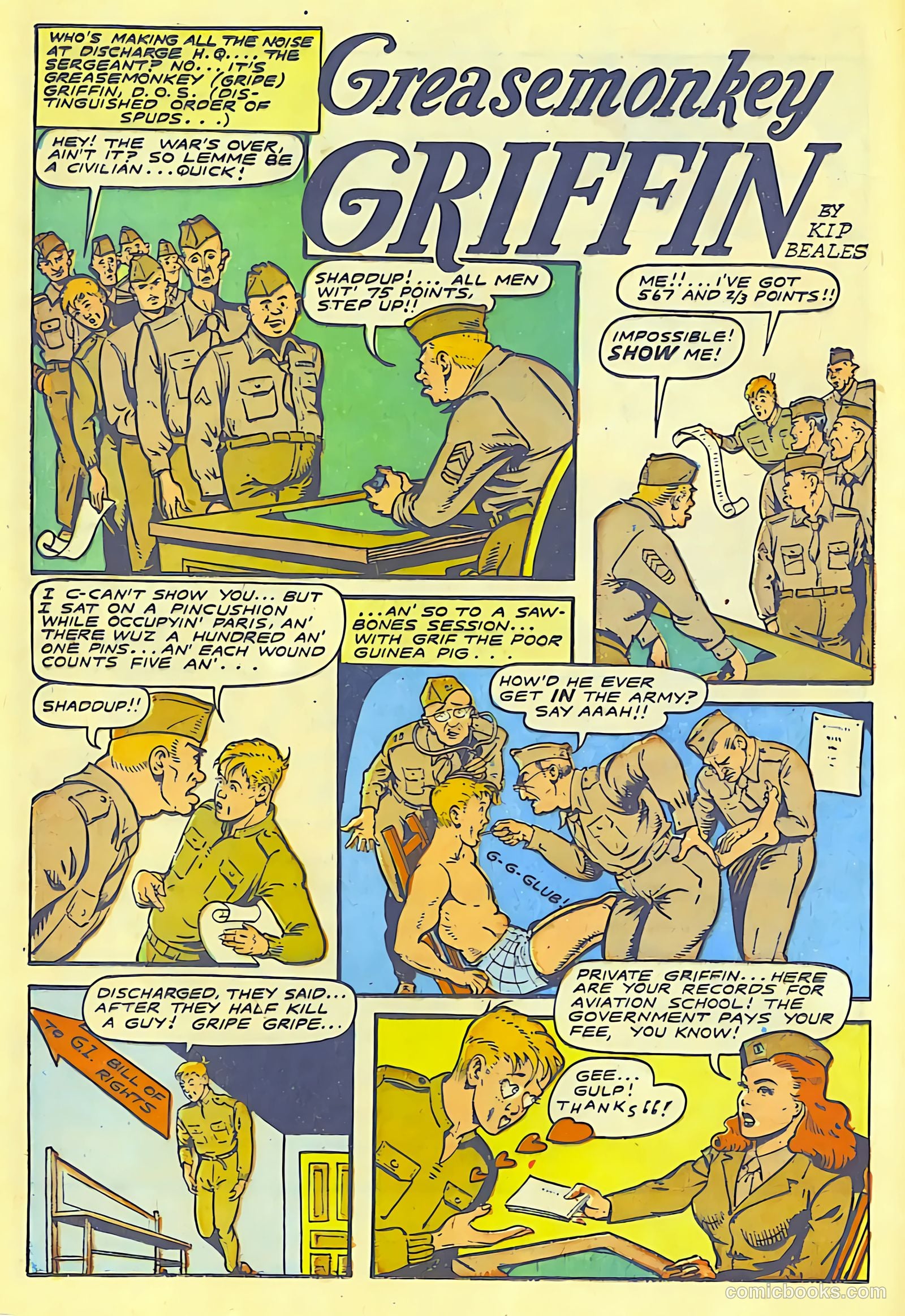 Wings Comics #67 (1946) — page 20 of 52