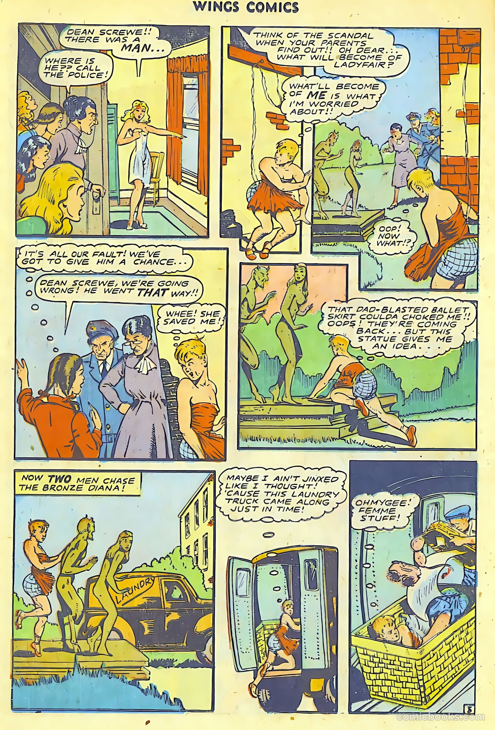 Wings Comics #67 (1946) — page 24 of 52
