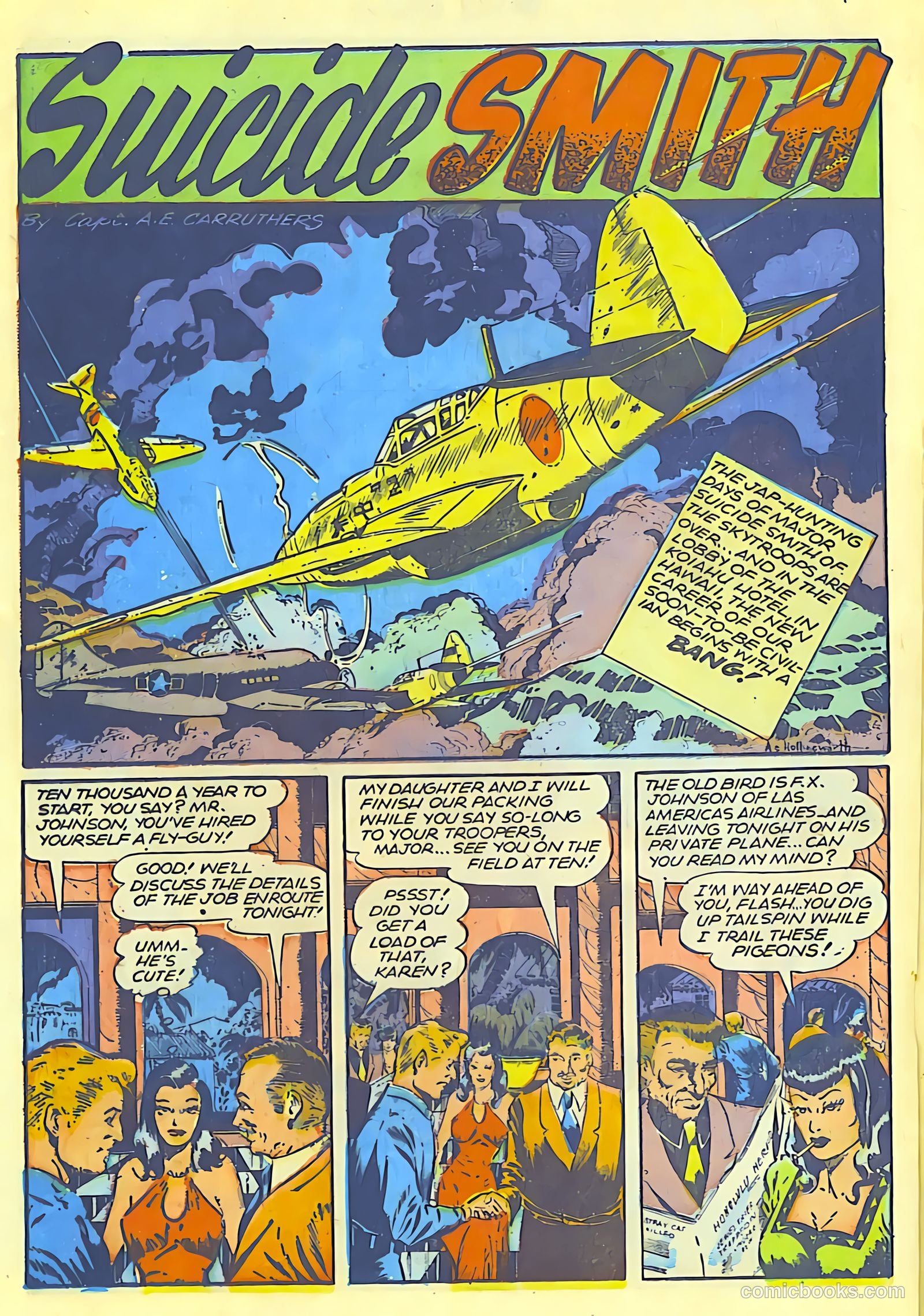 Wings Comics #67 (1946) — page 28 of 52