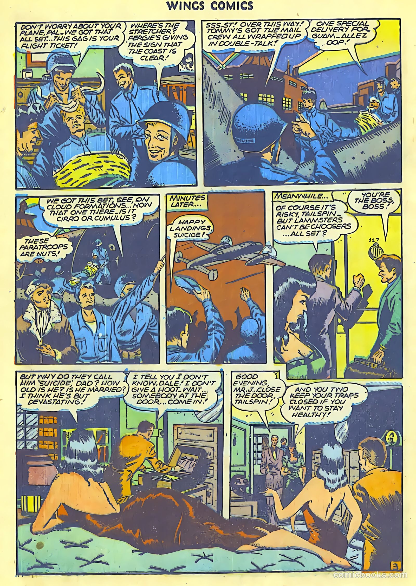 Wings Comics #67 (1946) — page 30 of 52