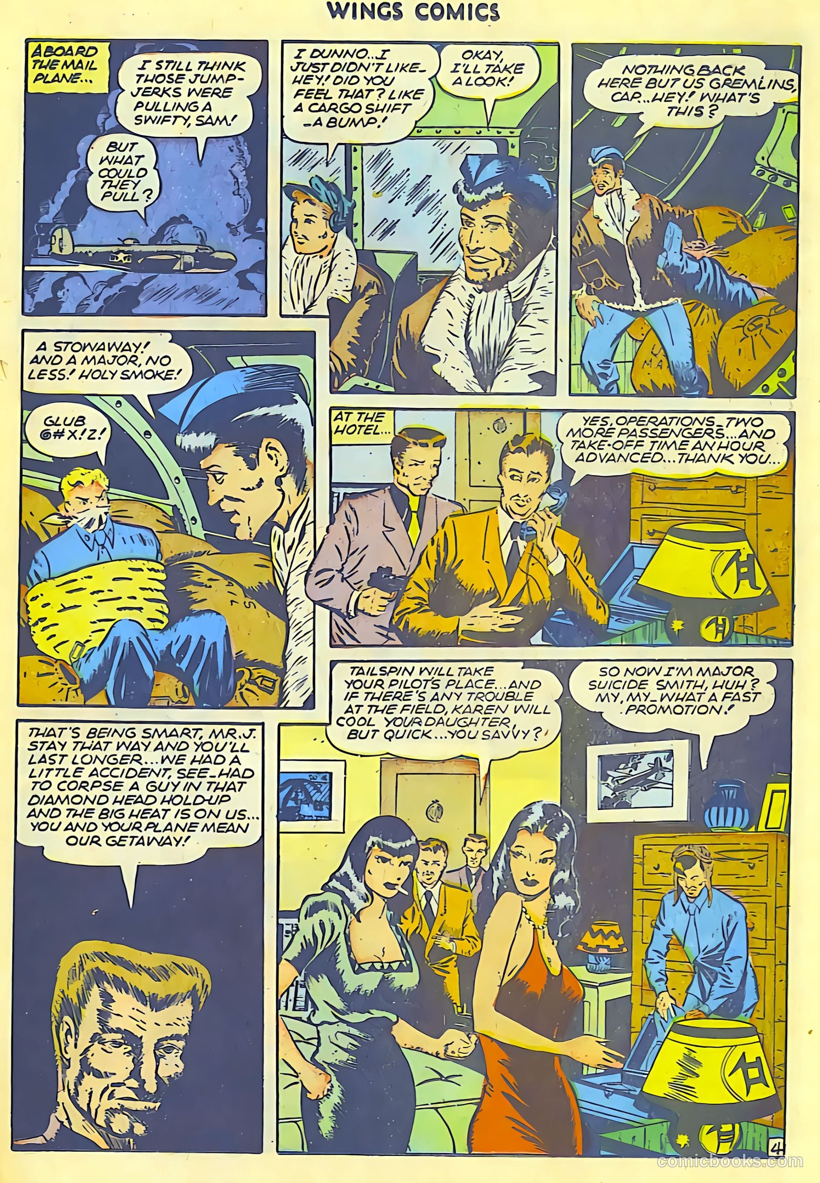 Wings Comics #67 (1946) — page 31 of 52