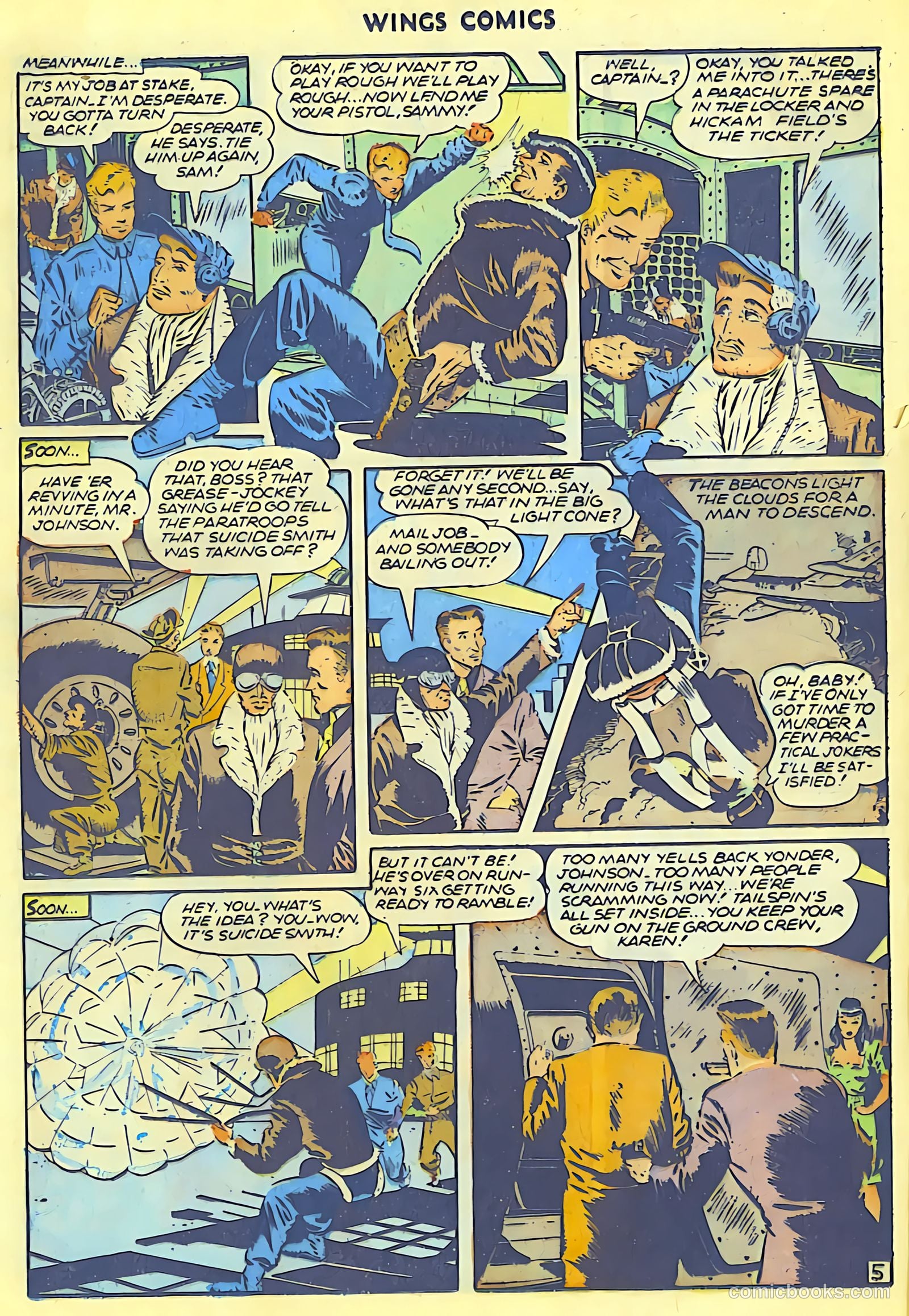 Wings Comics #67 (1946) — page 32 of 52
