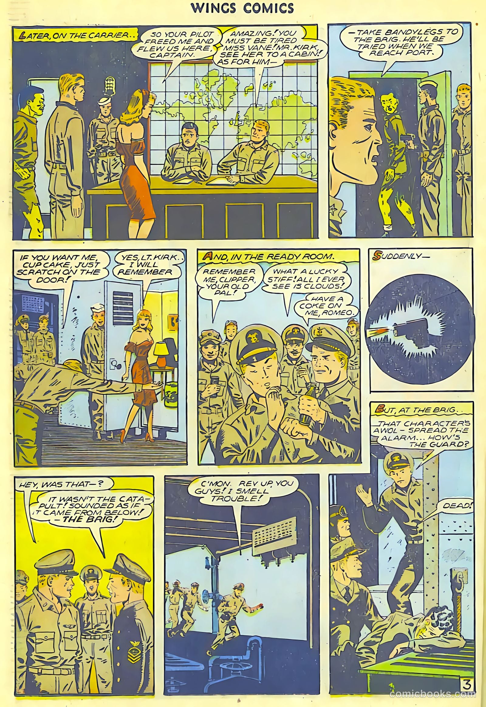 Wings Comics #67 (1946) — page 38 of 52