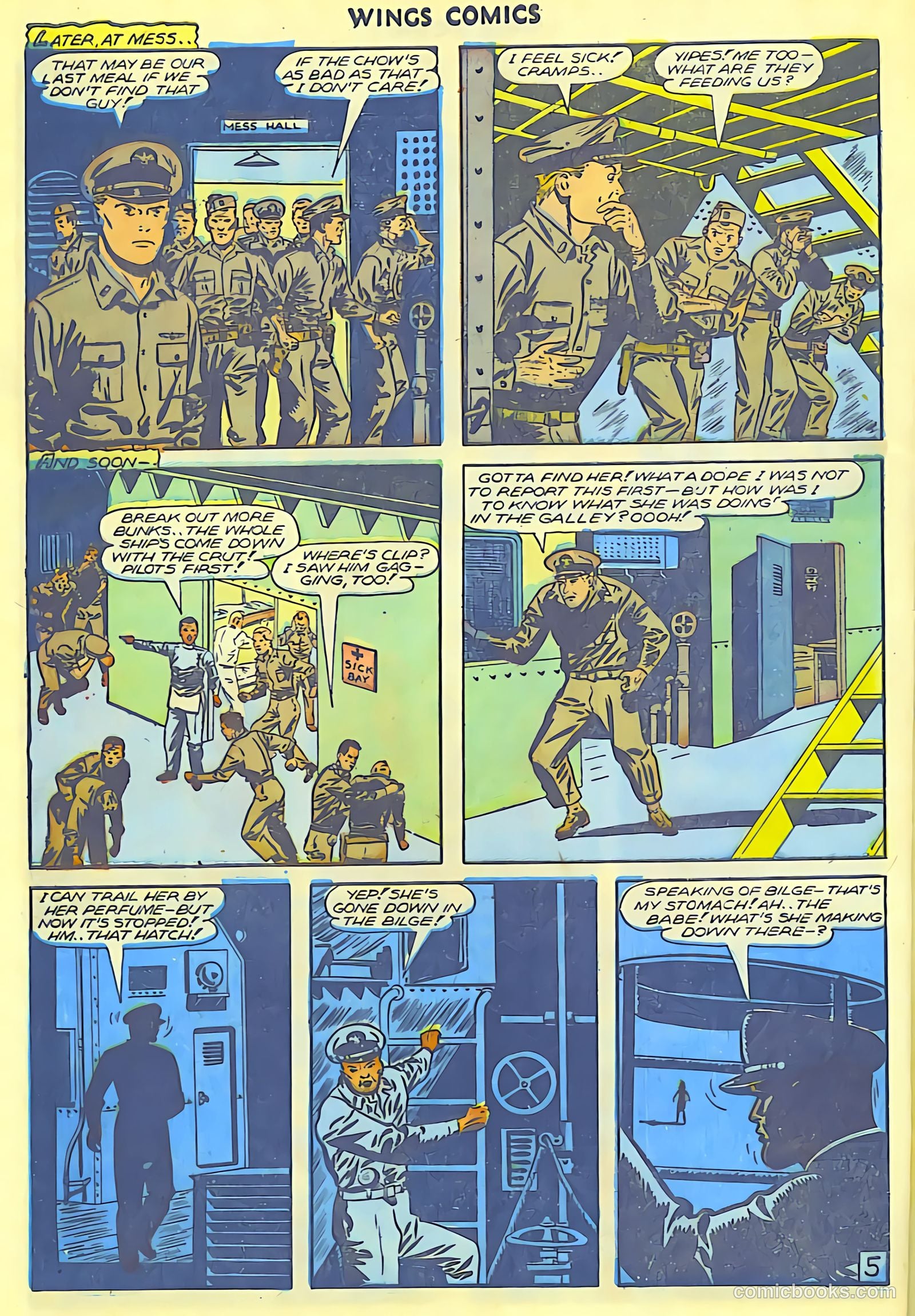 Wings Comics #67 (1946) — page 40 of 52