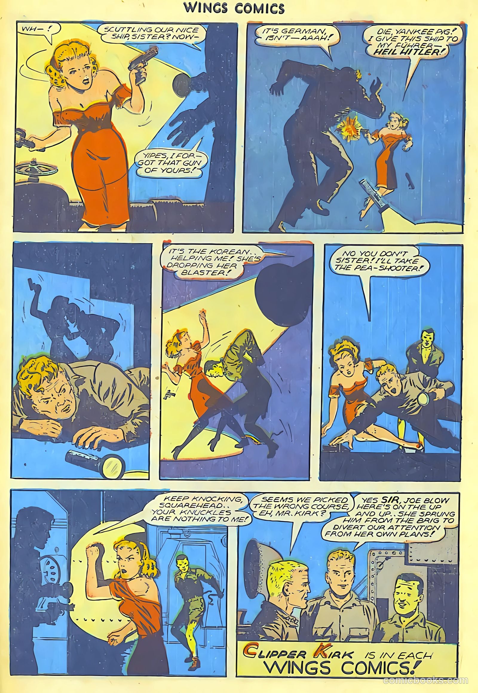 Wings Comics #67 (1946) — page 41 of 52