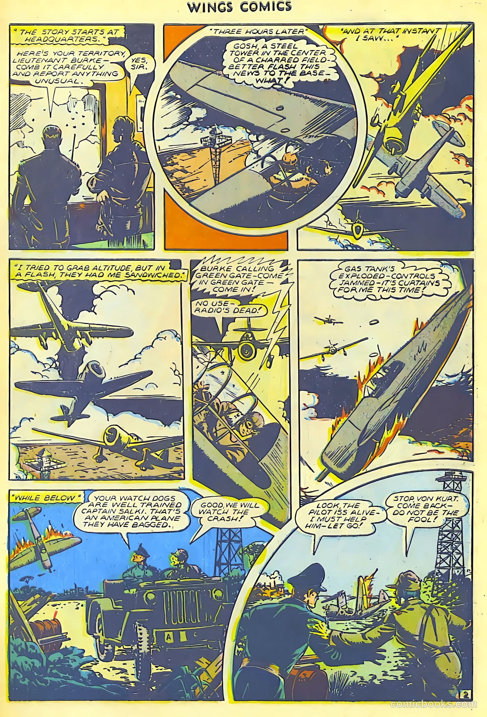 Wings Comics #67 (1946) — page 43 of 52