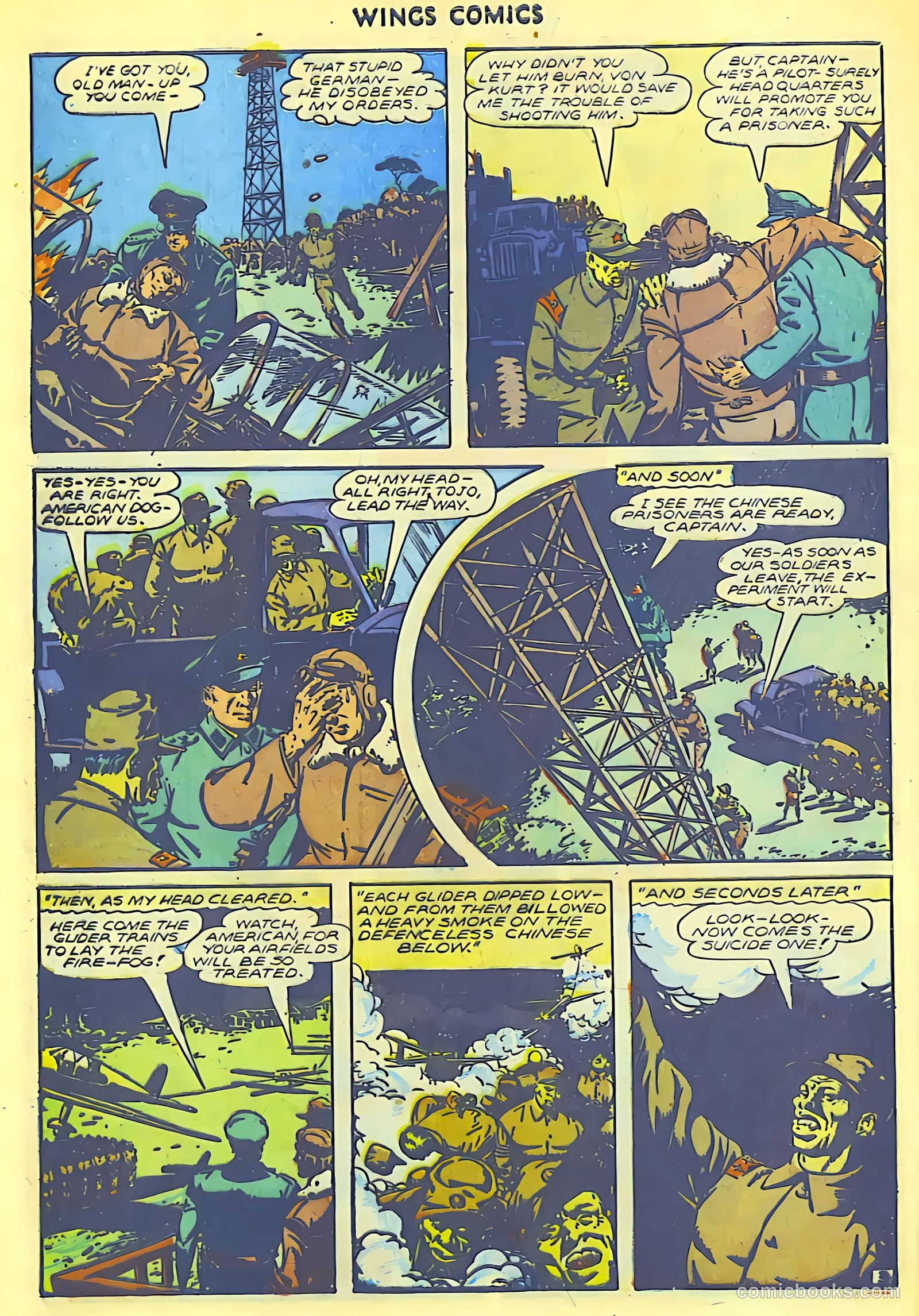 Wings Comics #67 (1946) — page 44 of 52