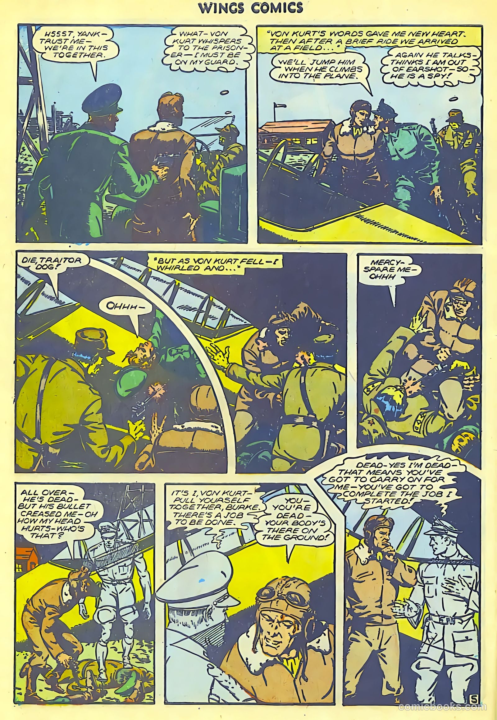 Wings Comics #67 (1946) — page 46 of 52