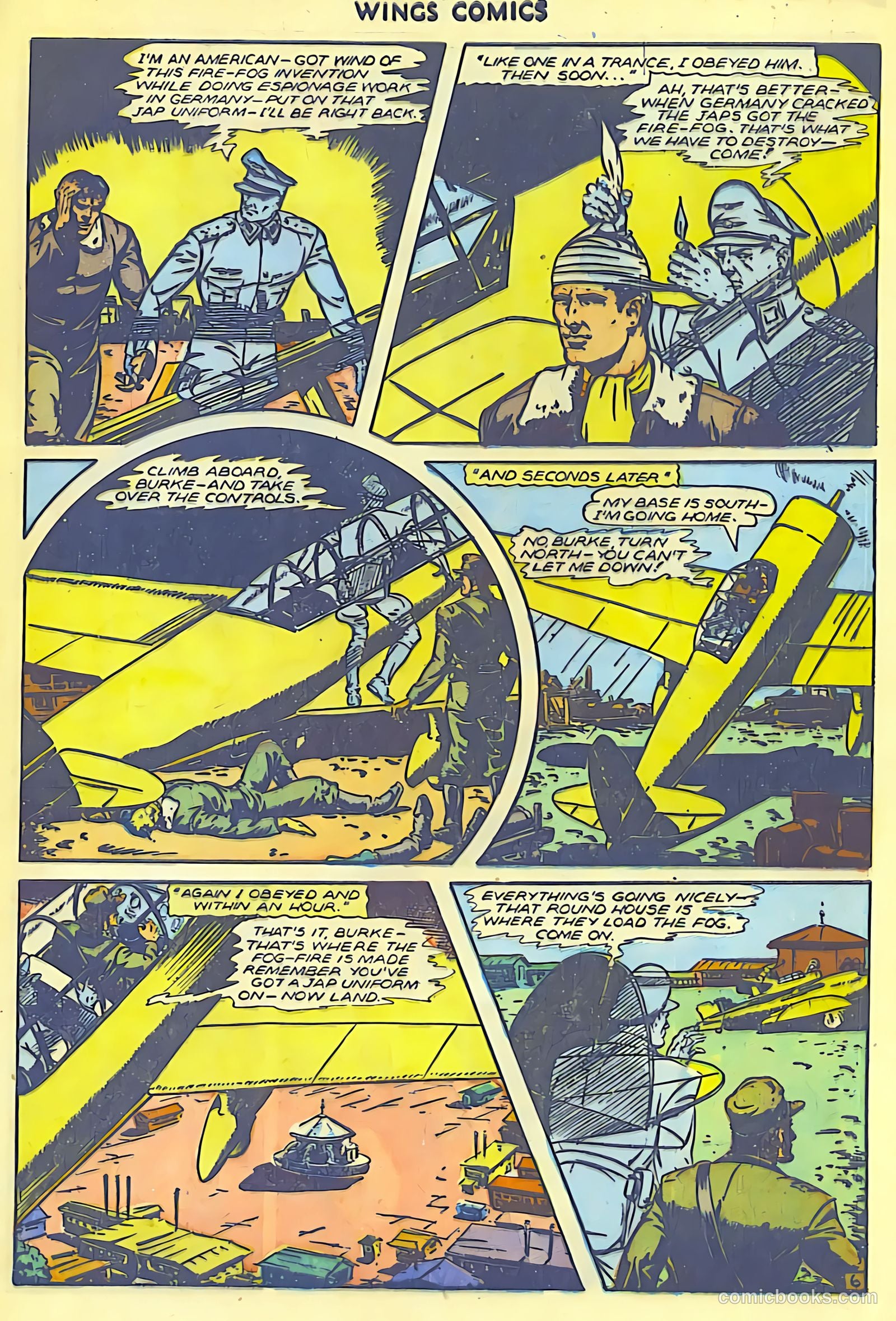 Wings Comics #67 (1946) — page 47 of 52