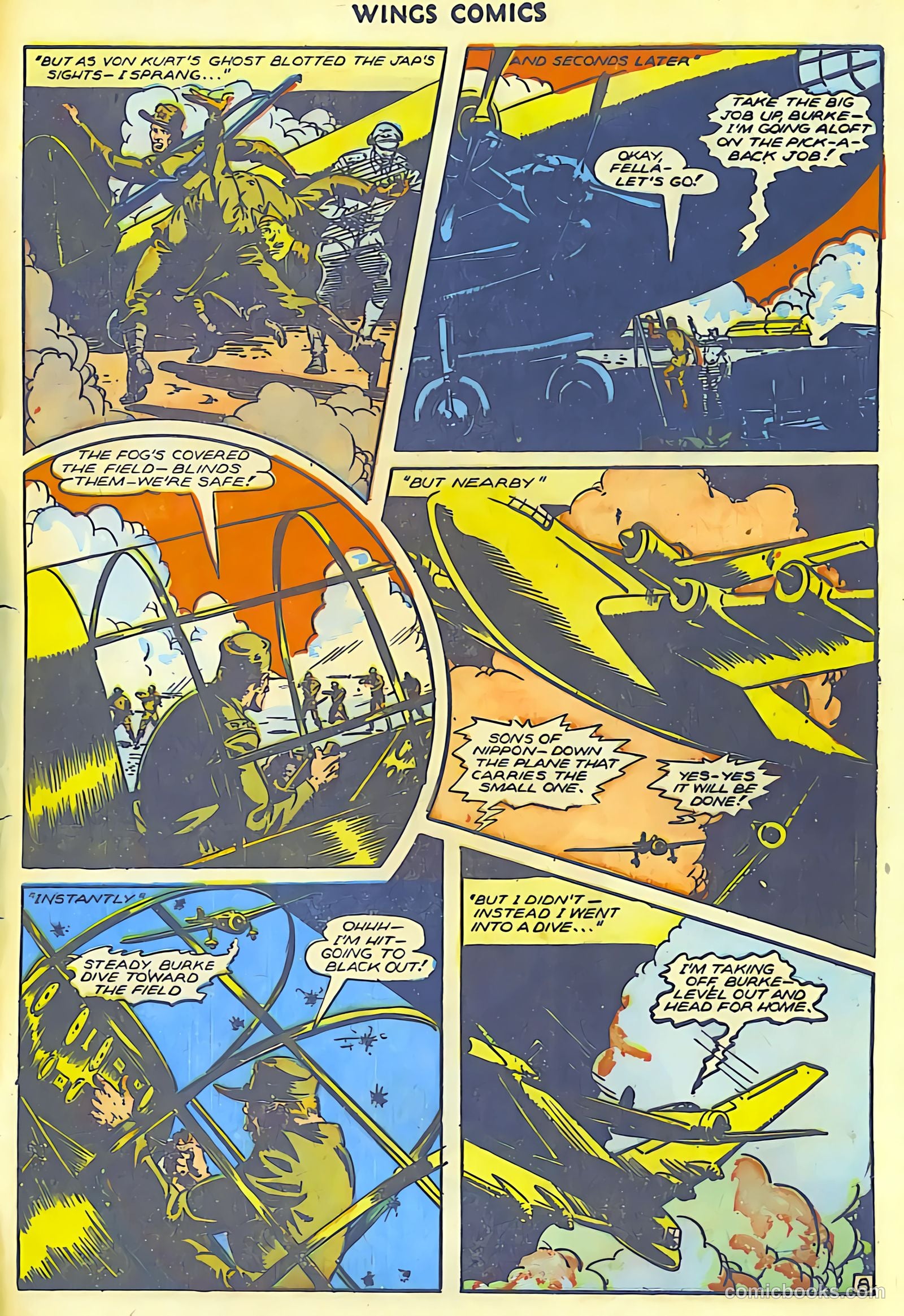 Wings Comics #67 (1946) — page 49 of 52