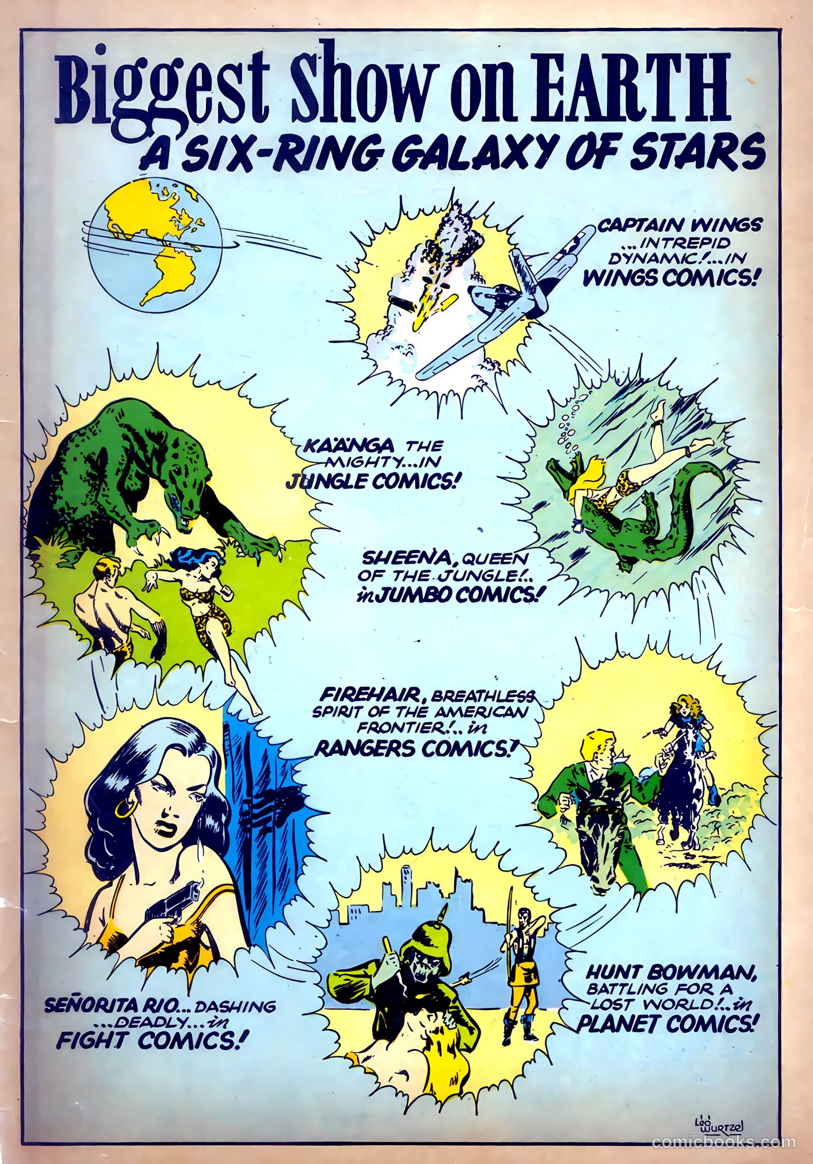 Wings Comics #67 (1946) — page 51 of 52