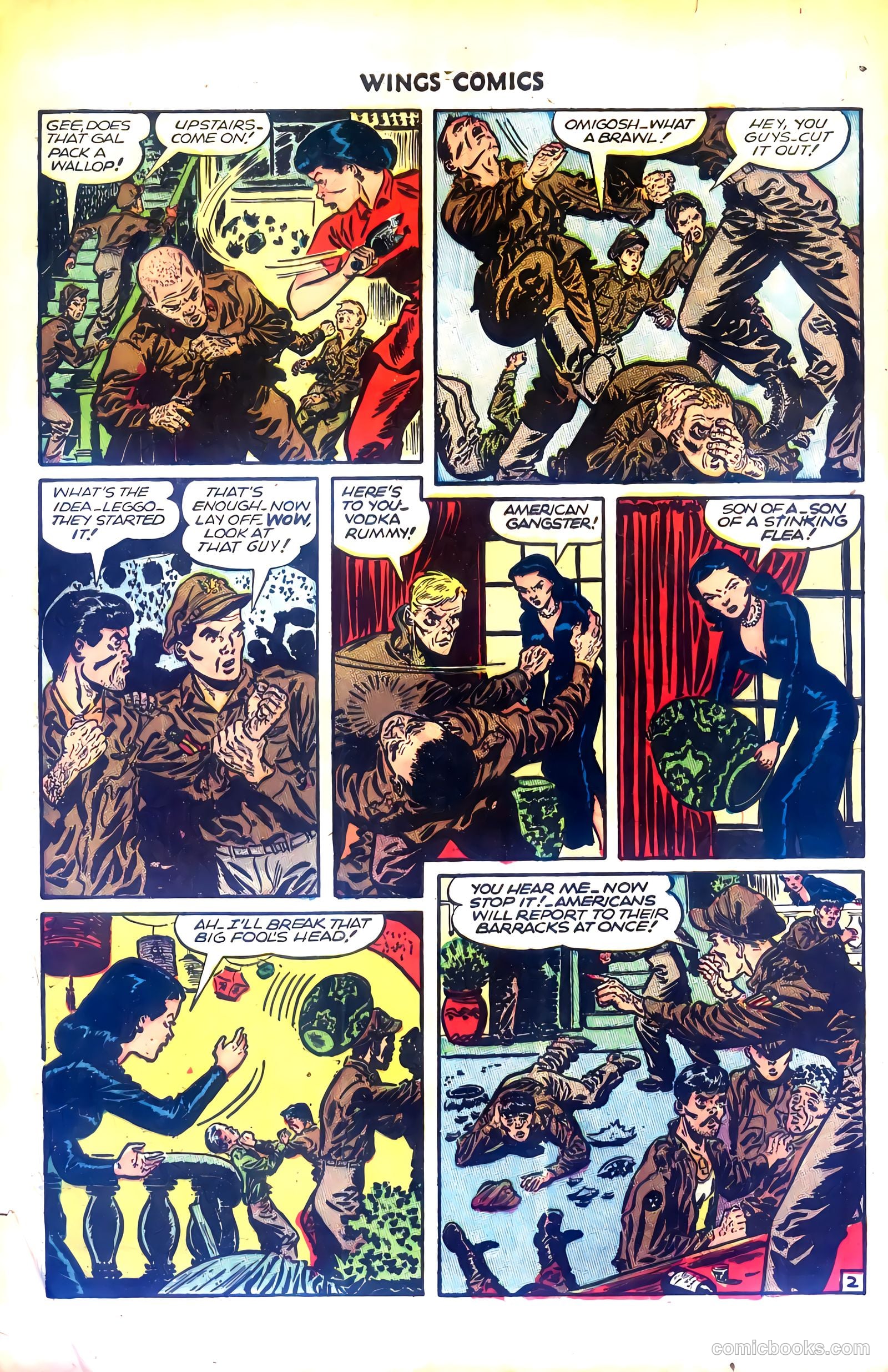 Wings Comics #68 (1946) — page 4 of 52