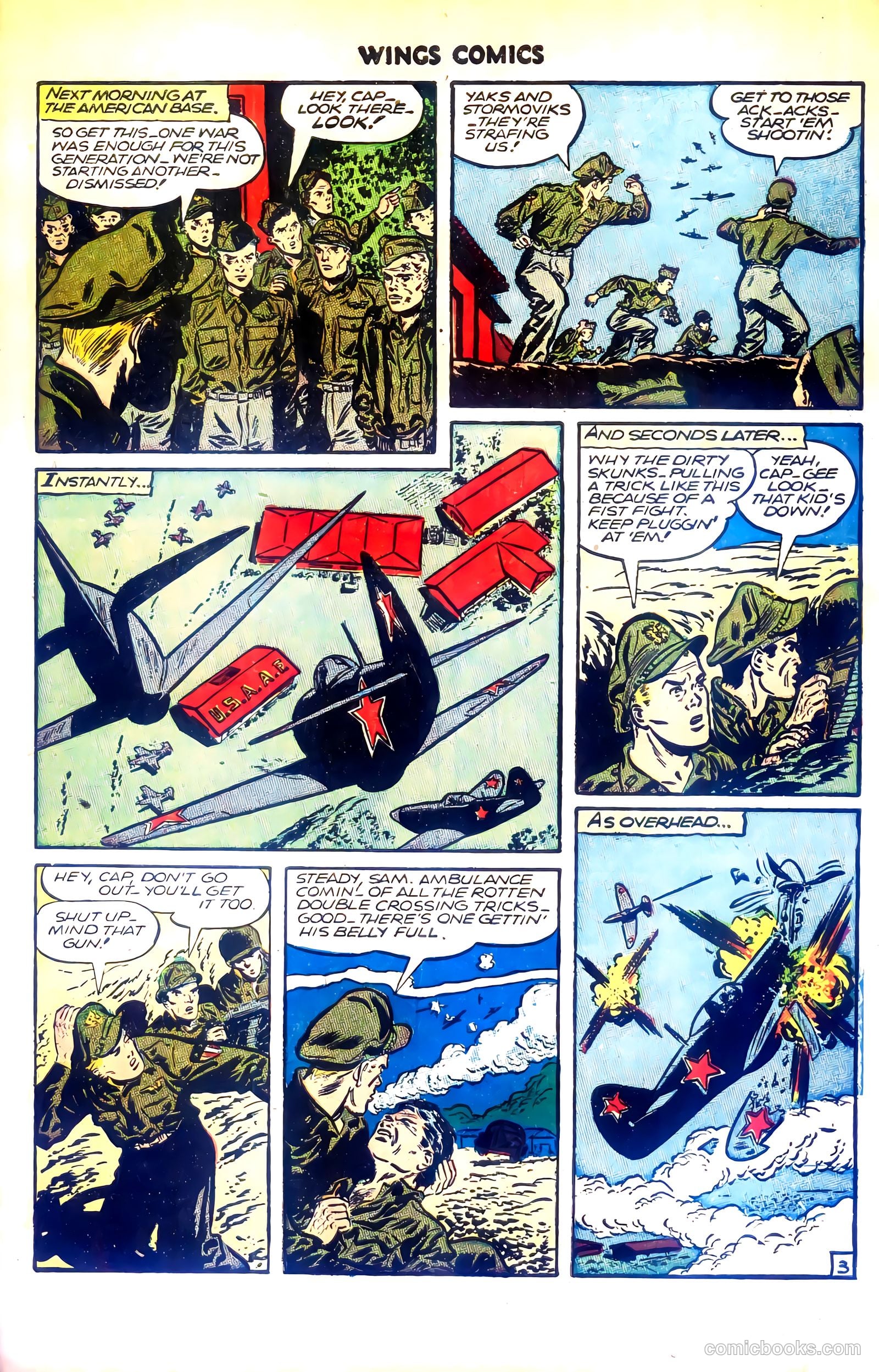 Wings Comics #68 (1946) — page 5 of 52