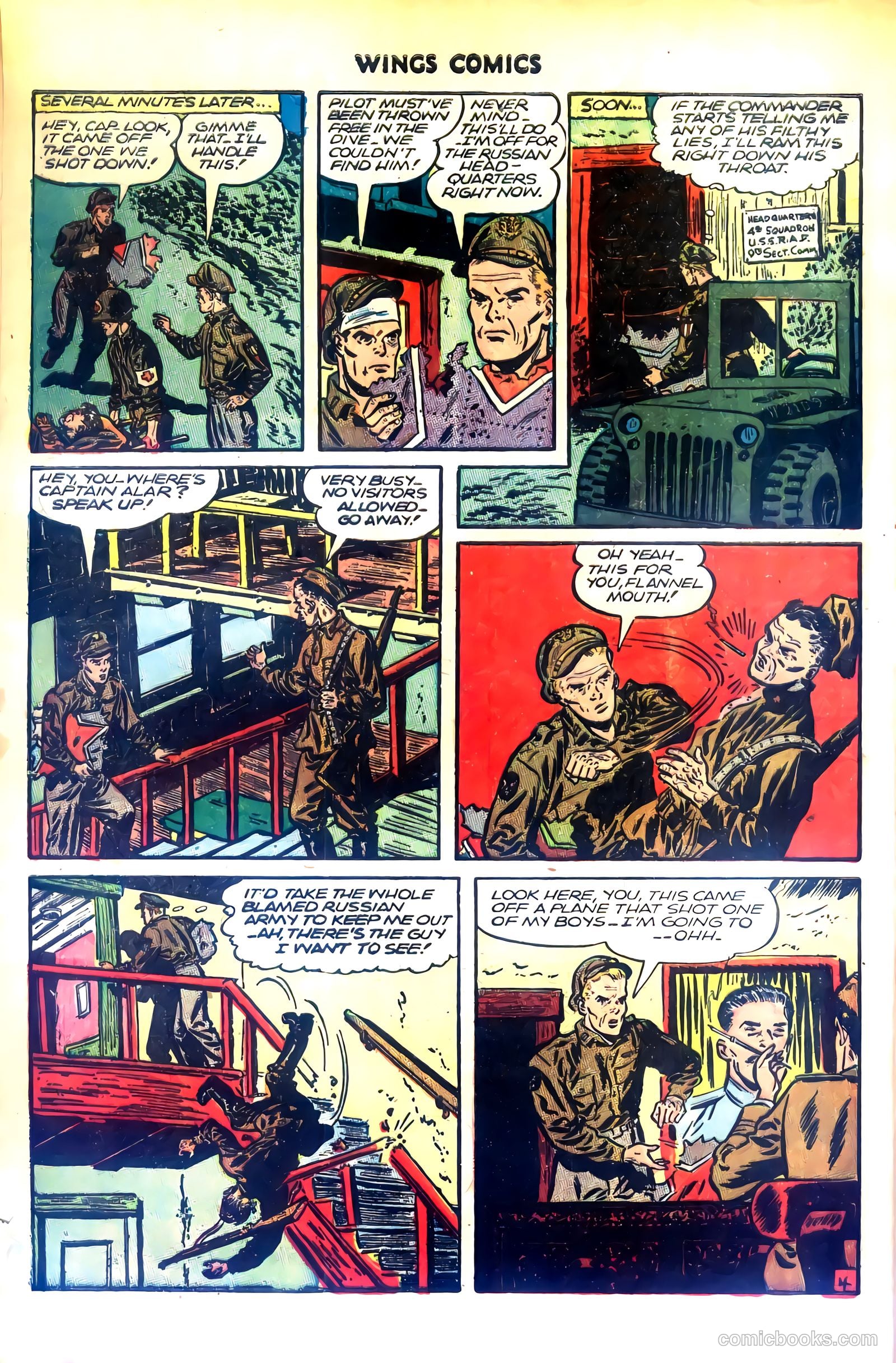 Wings Comics #68 (1946) — page 6 of 52