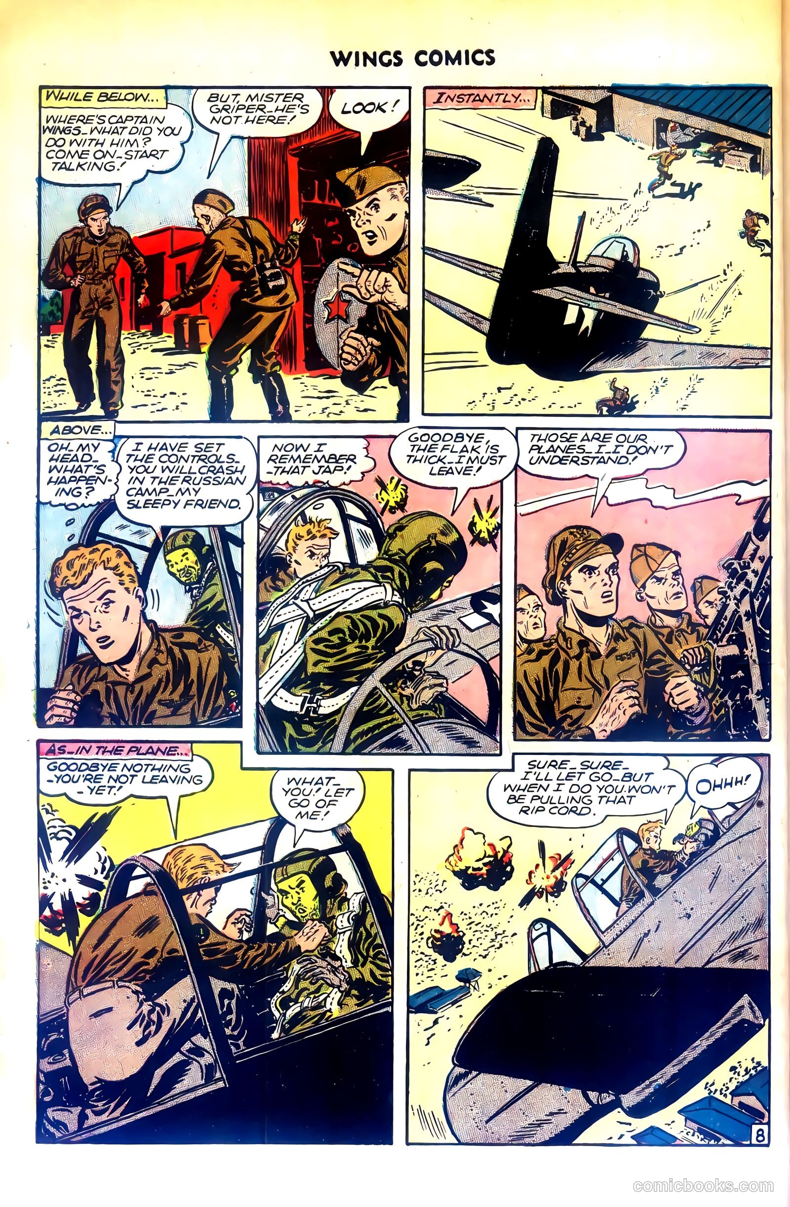 Wings Comics #68 (1946) — page 10 of 52