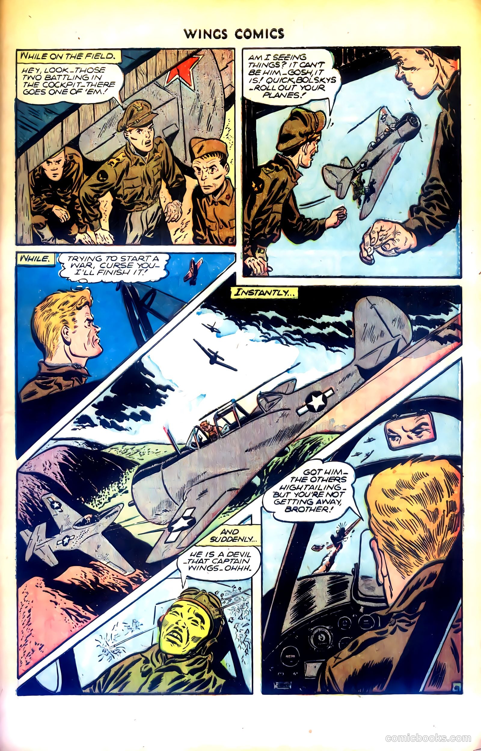 Wings Comics #68 (1946) — page 11 of 52