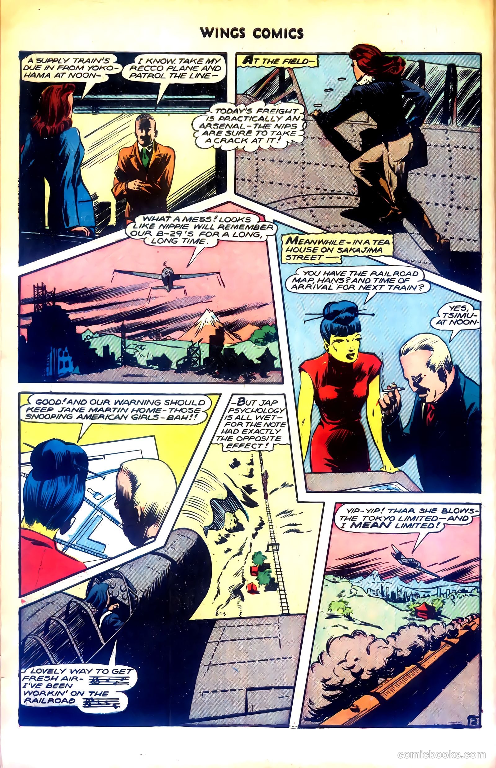 Wings Comics #68 (1946) — page 14 of 52