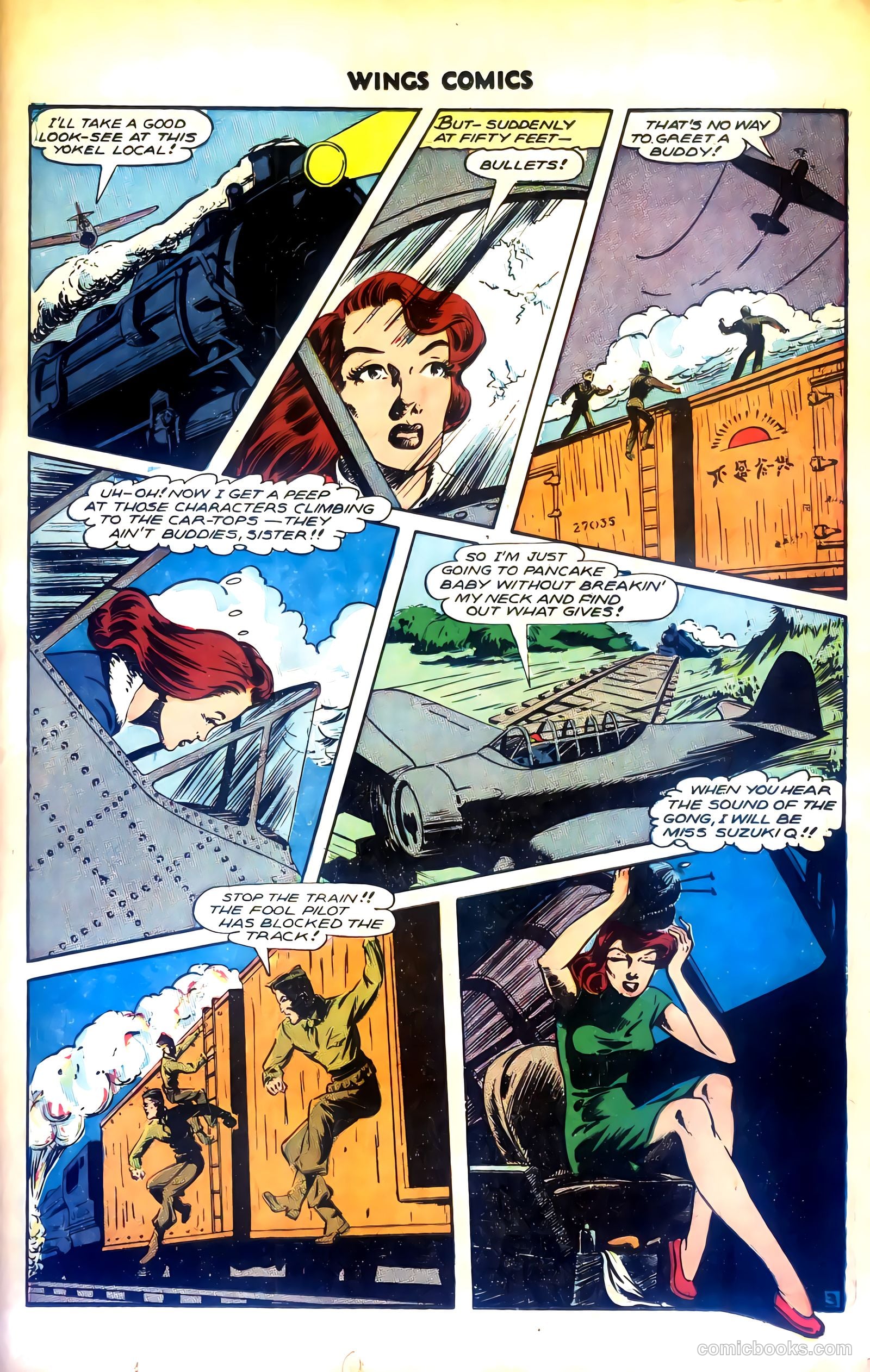 Wings Comics #68 (1946) — page 15 of 52
