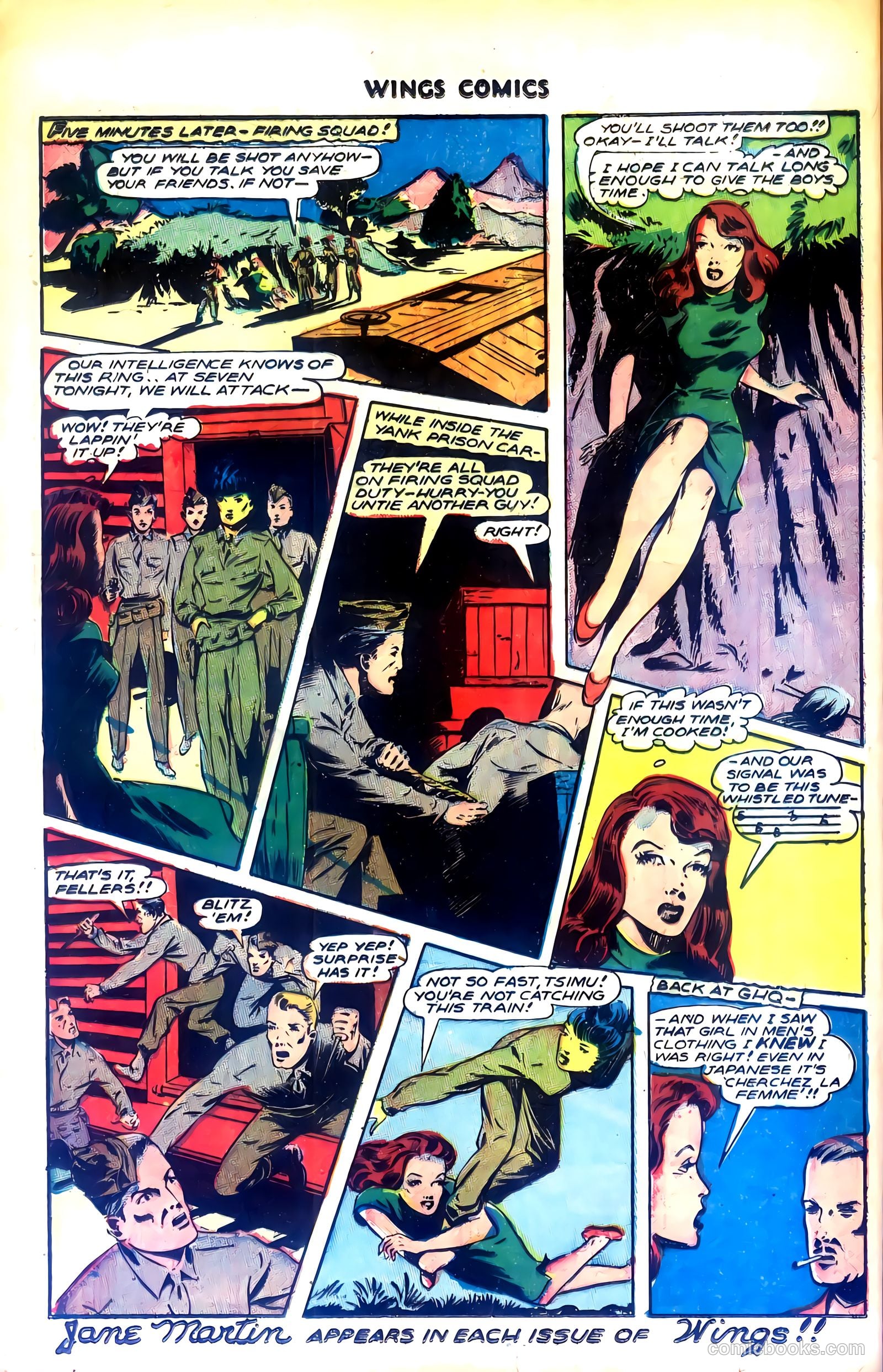 Wings Comics #68 (1946) — page 18 of 52