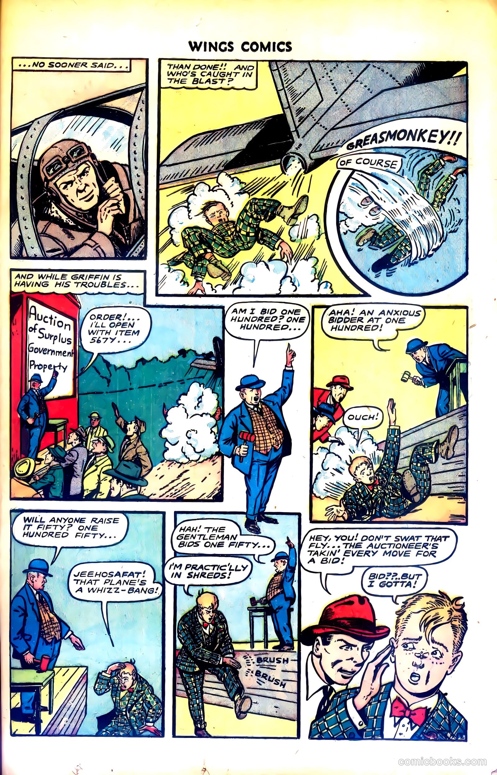 Wings Comics #68 (1946) — page 21 of 52