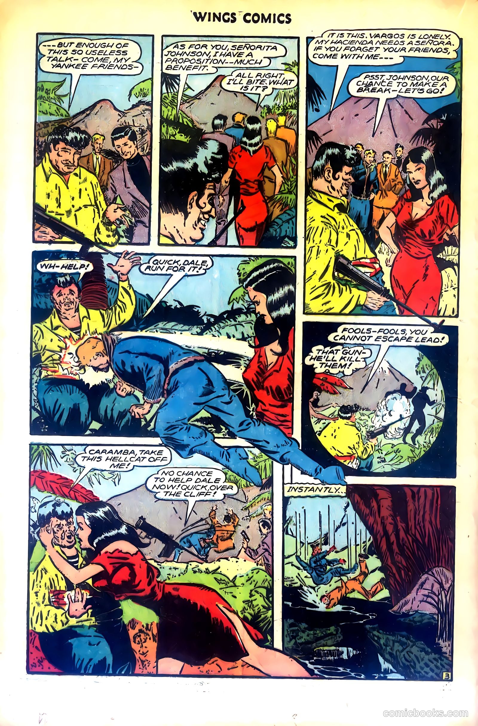 Wings Comics #68 (1946) — page 28 of 52