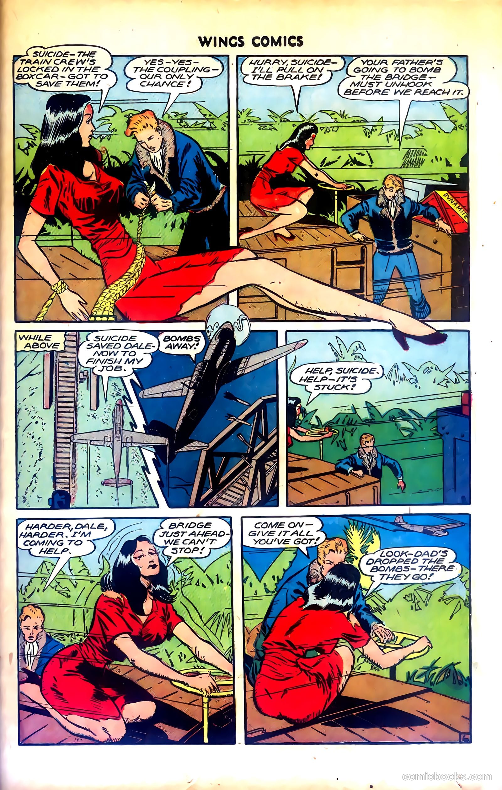 Wings Comics #68 (1946) — page 31 of 52