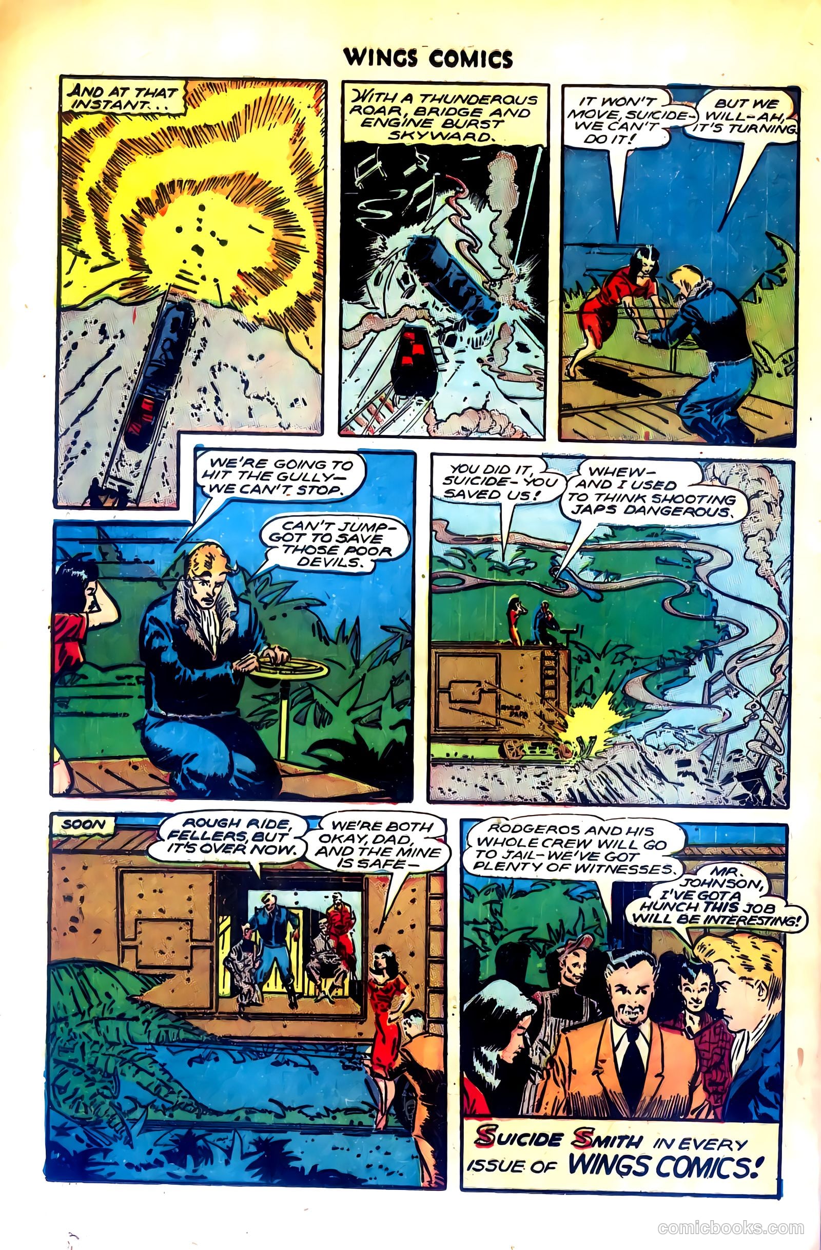 Wings Comics #68 (1946) — page 32 of 52