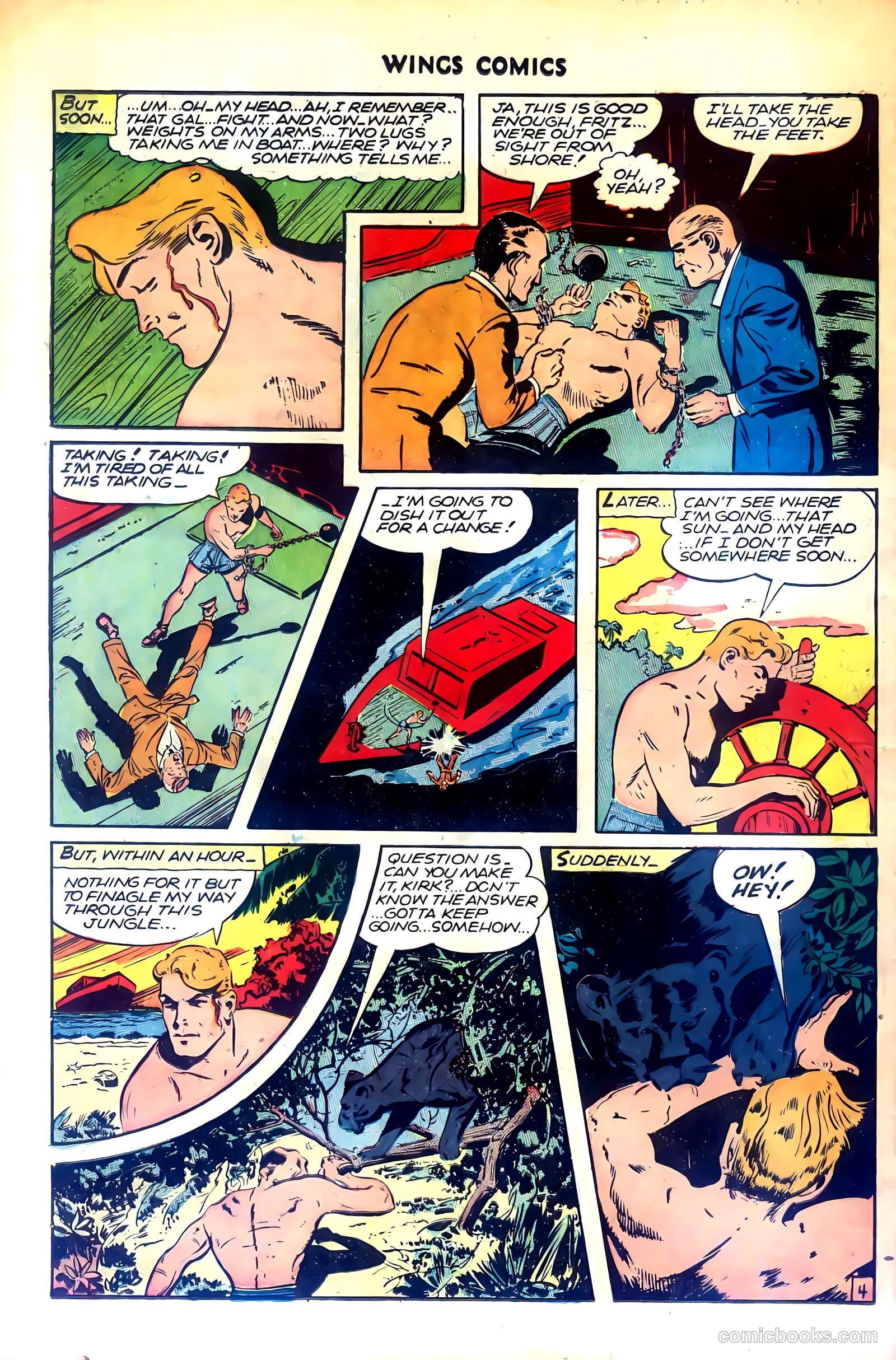 Wings Comics #68 (1946) — page 38 of 52