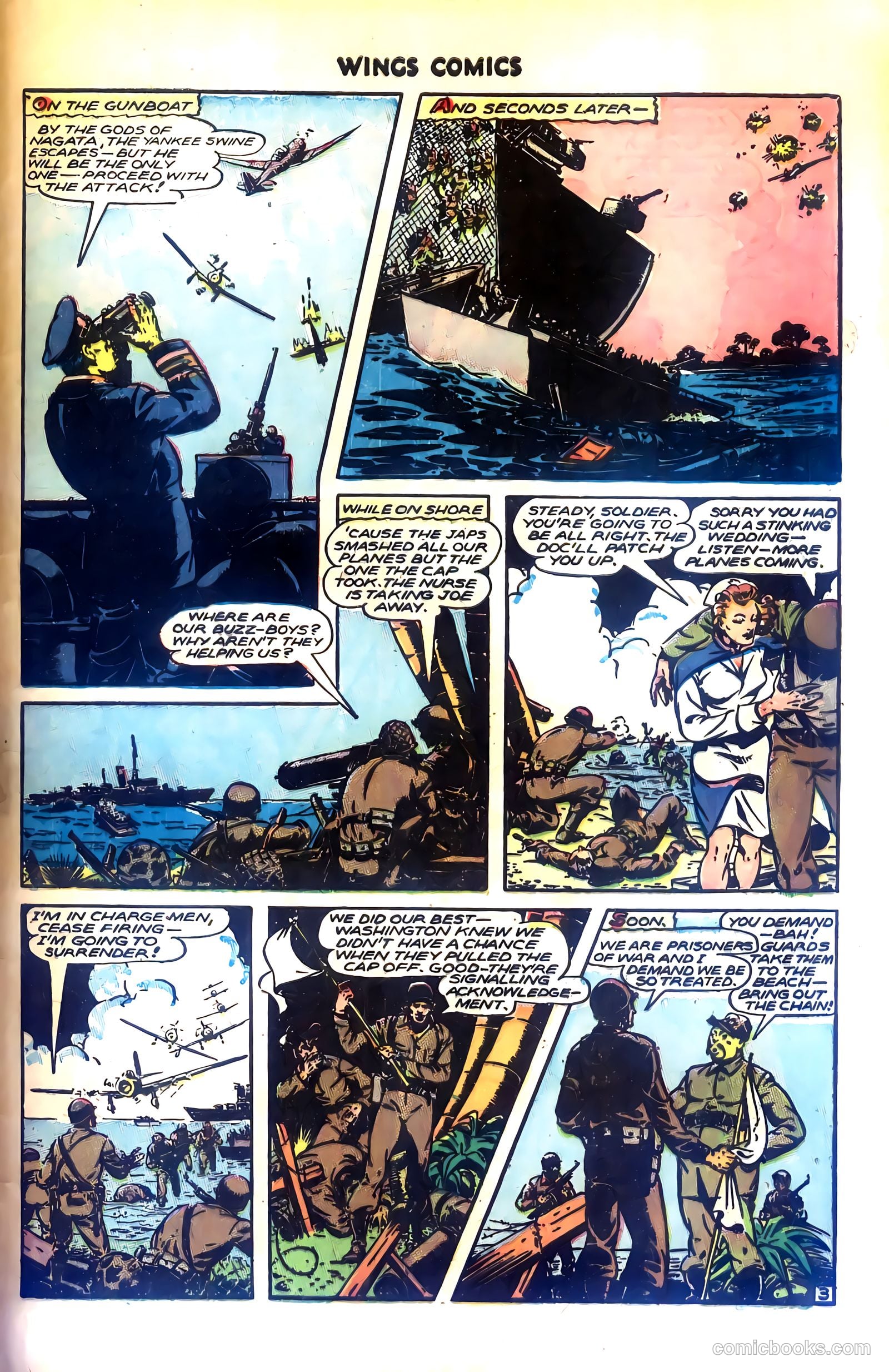 Wings Comics #68 (1946) — page 45 of 52