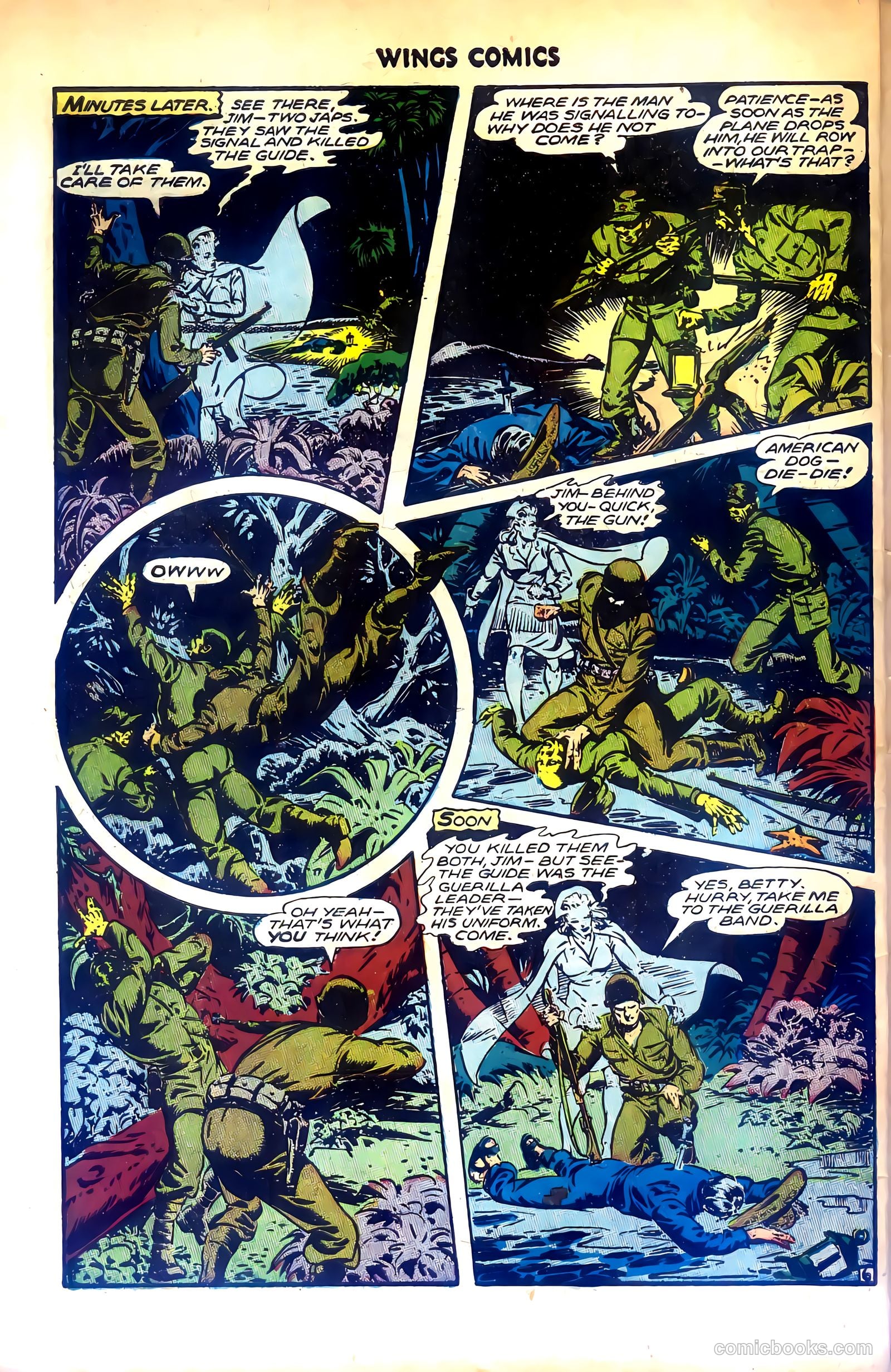 Wings Comics #68 (1946) — page 48 of 52