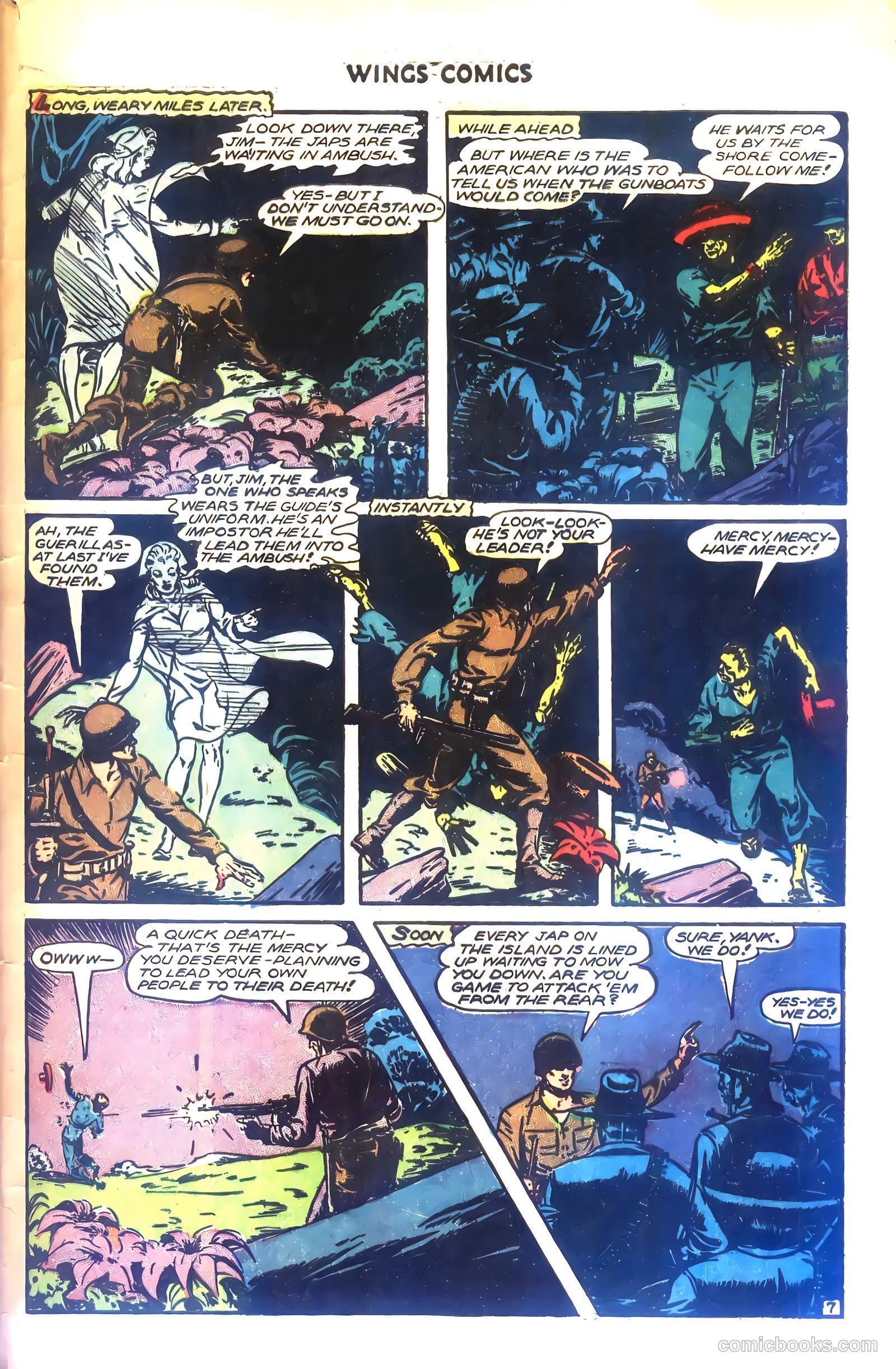 Wings Comics #68 (1946) — page 49 of 52