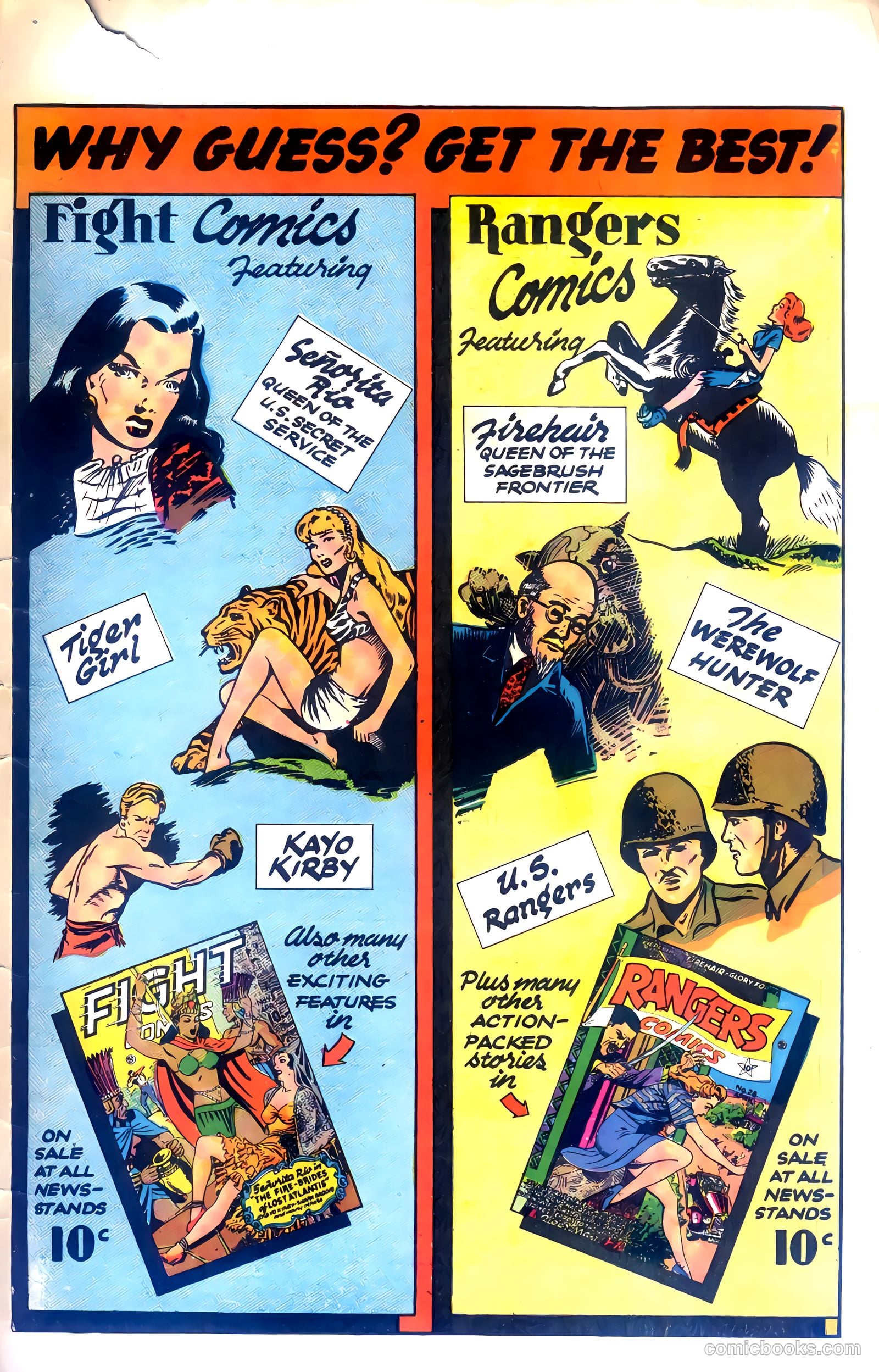 Wings Comics #68 (1946) — page 51 of 52