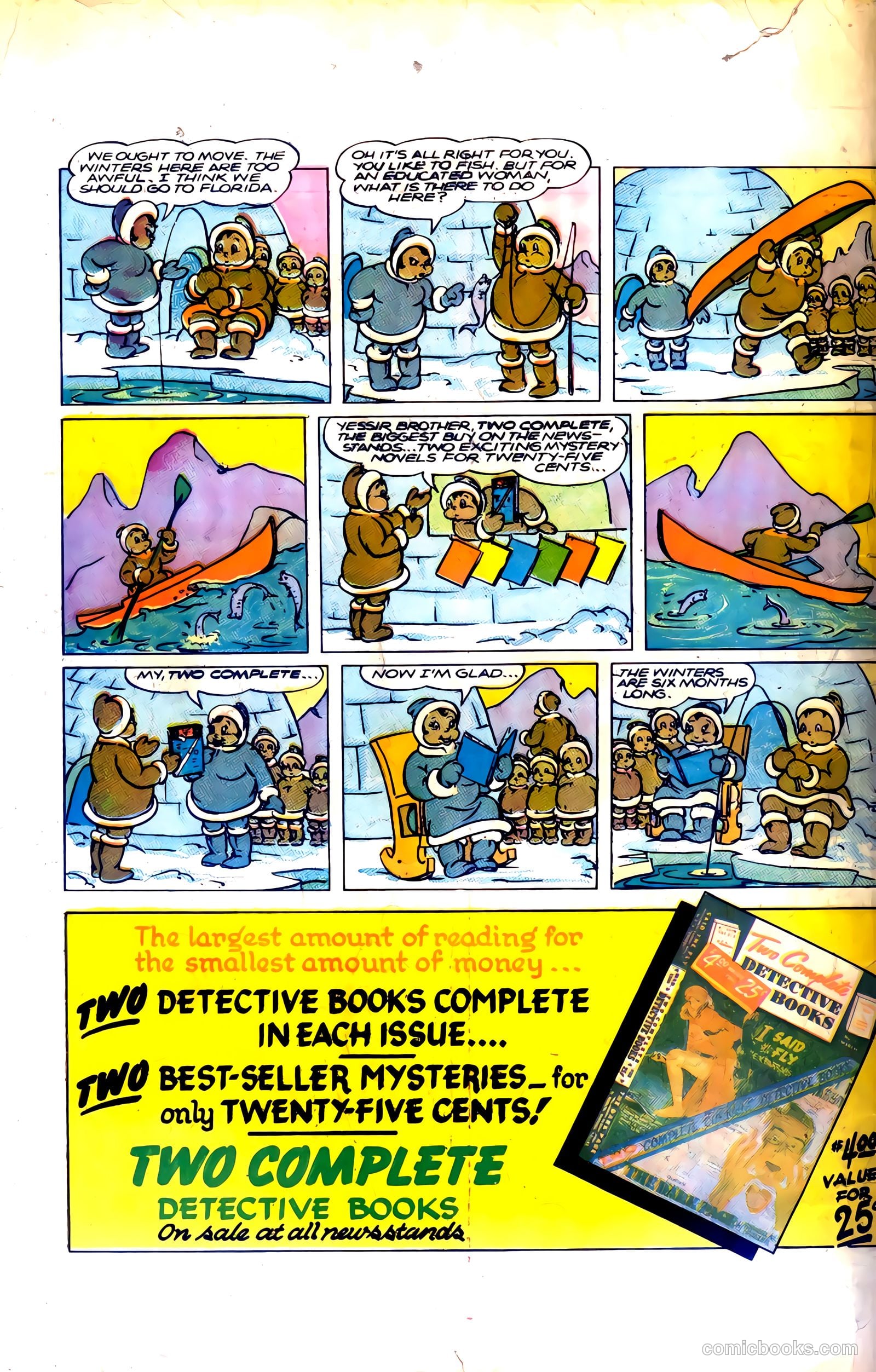 Wings Comics #68 (1946) — page 52 of 52