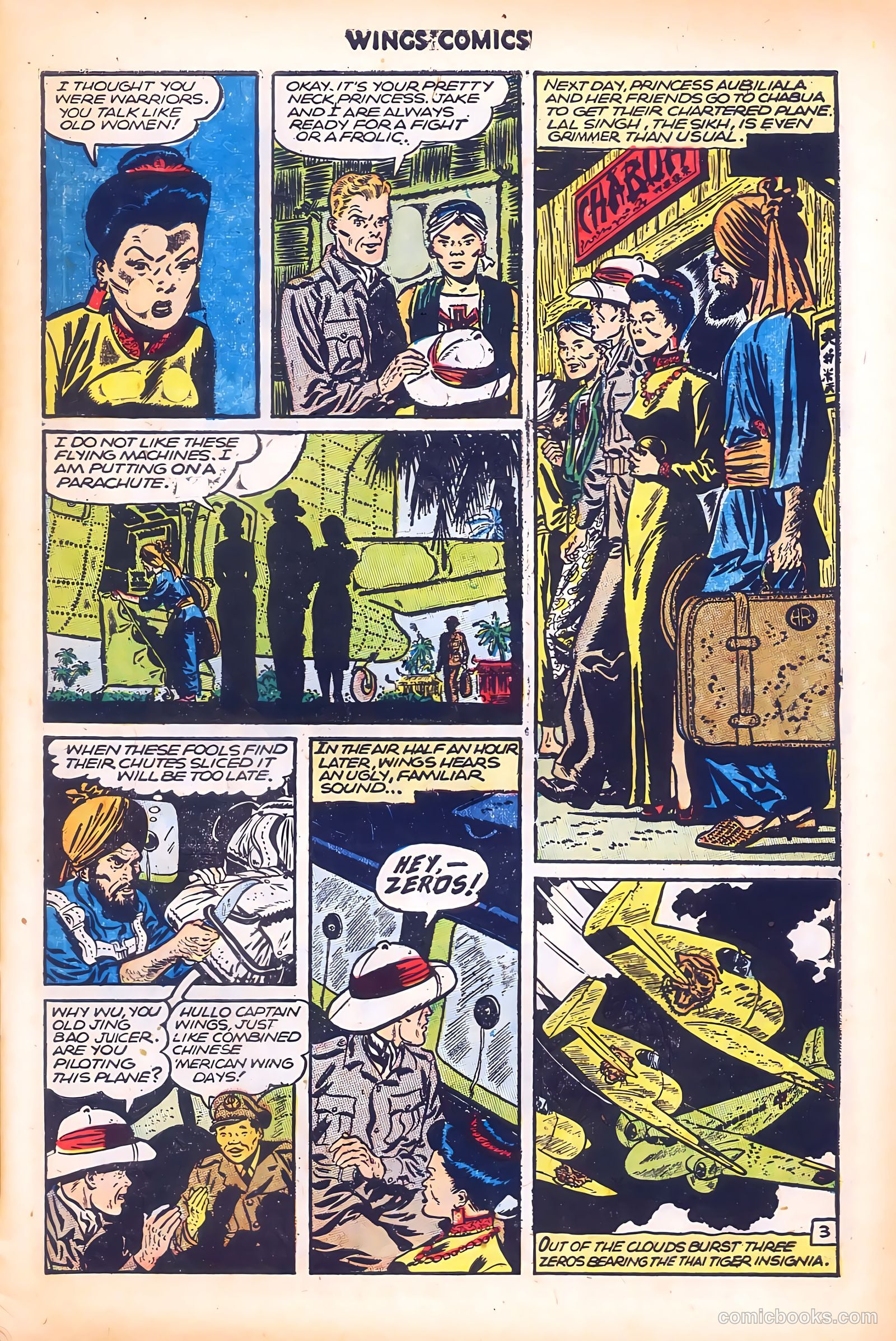 Wings Comics #69 (1946) — page 5 of 52